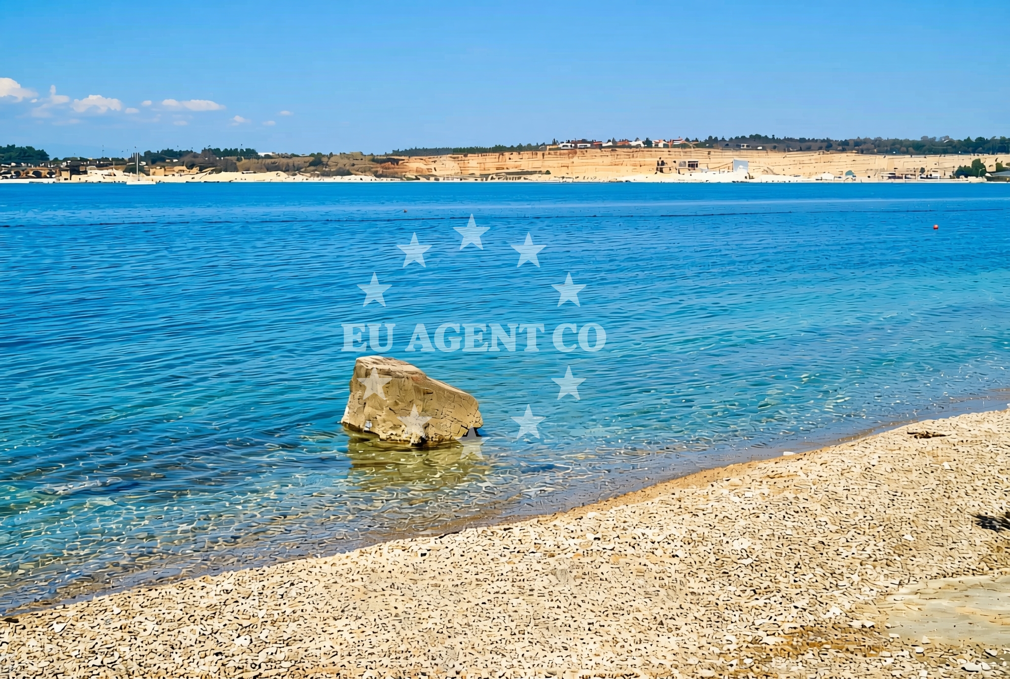 Additional view of Kras, Tar Beach in Kras