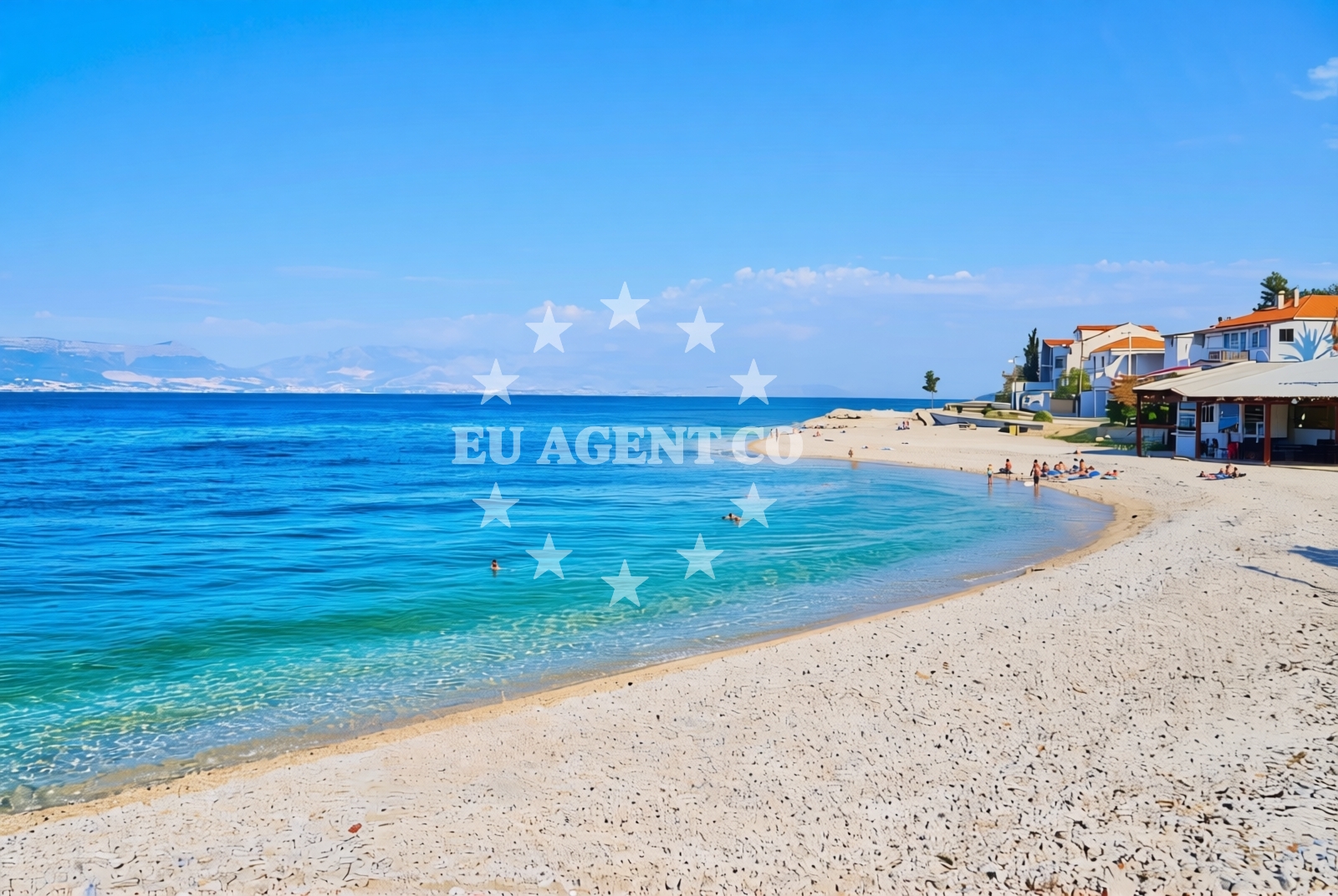 Additional view of Krcica beach in , Trogir