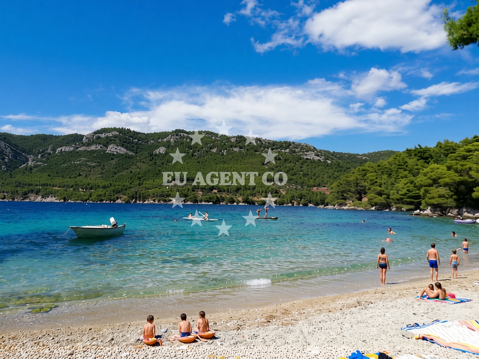 Additional view of Kremena beach in , Žuljana