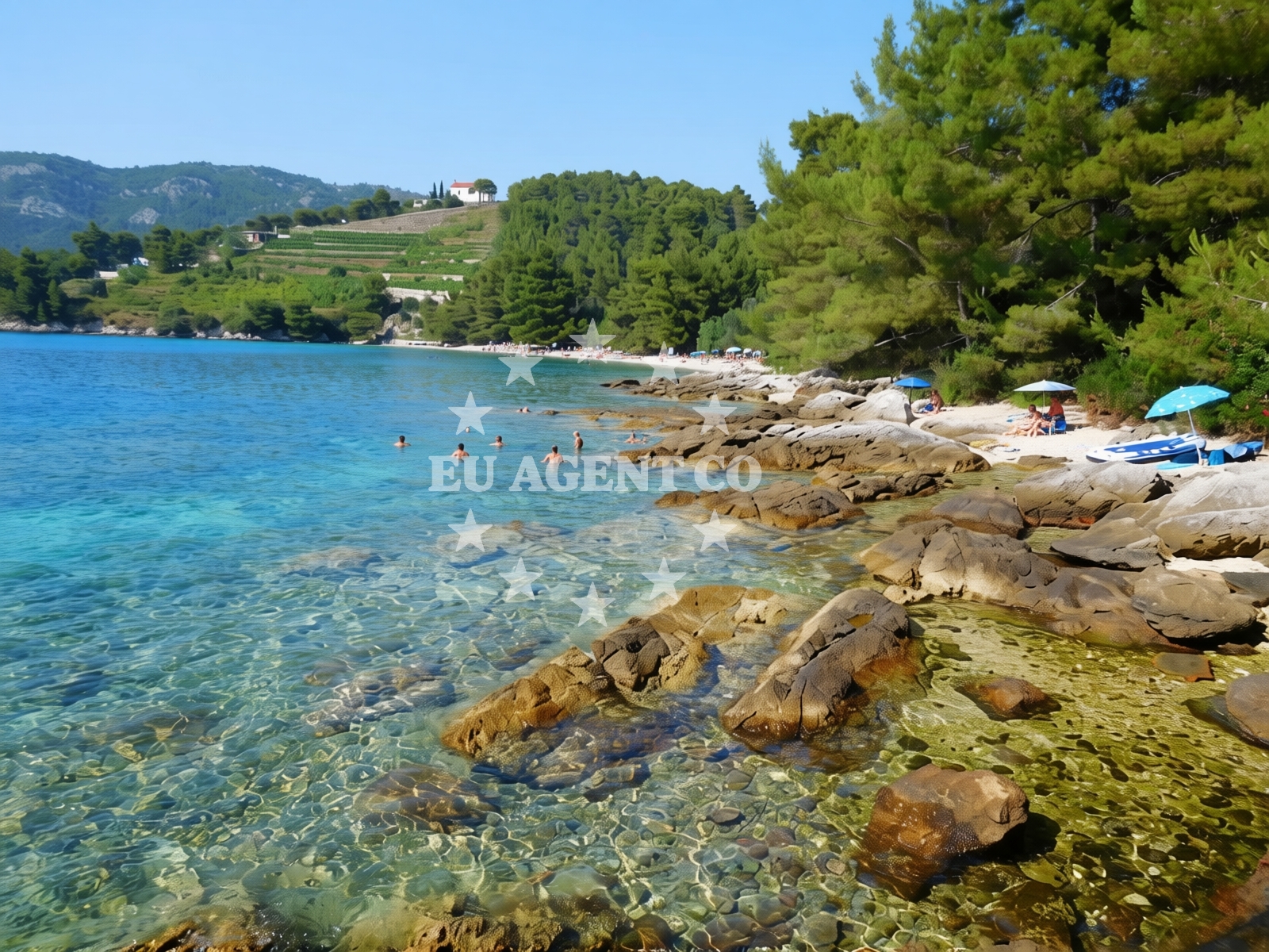 Additional view of Kremena beach in , Žuljana