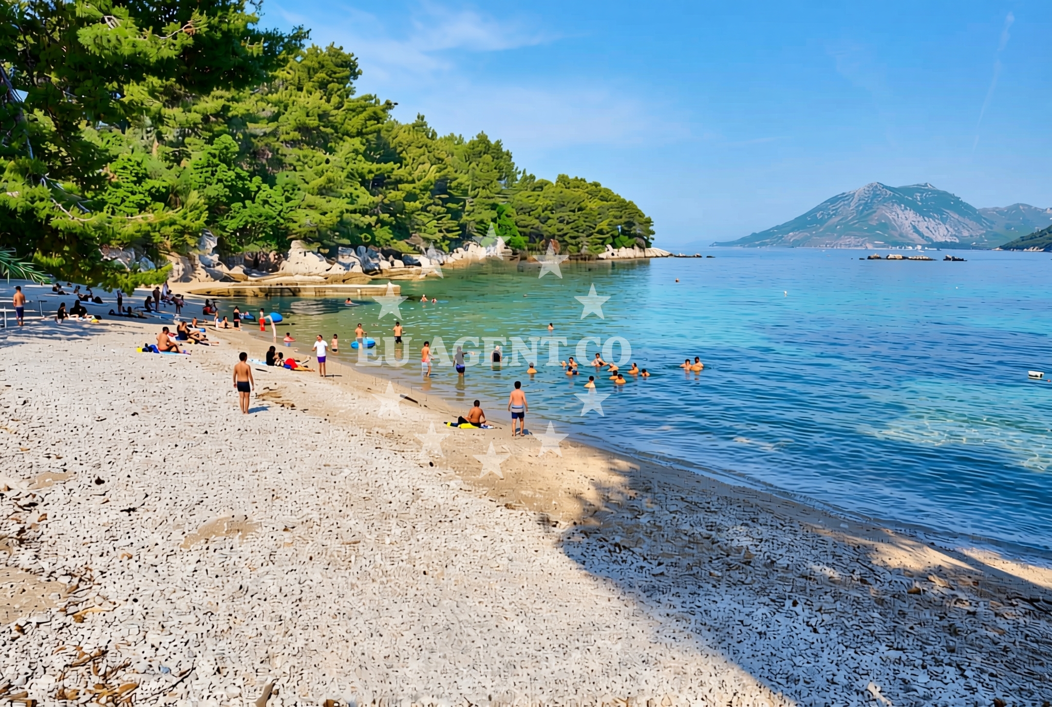 Additional view of Kremena beach in , Žuljana