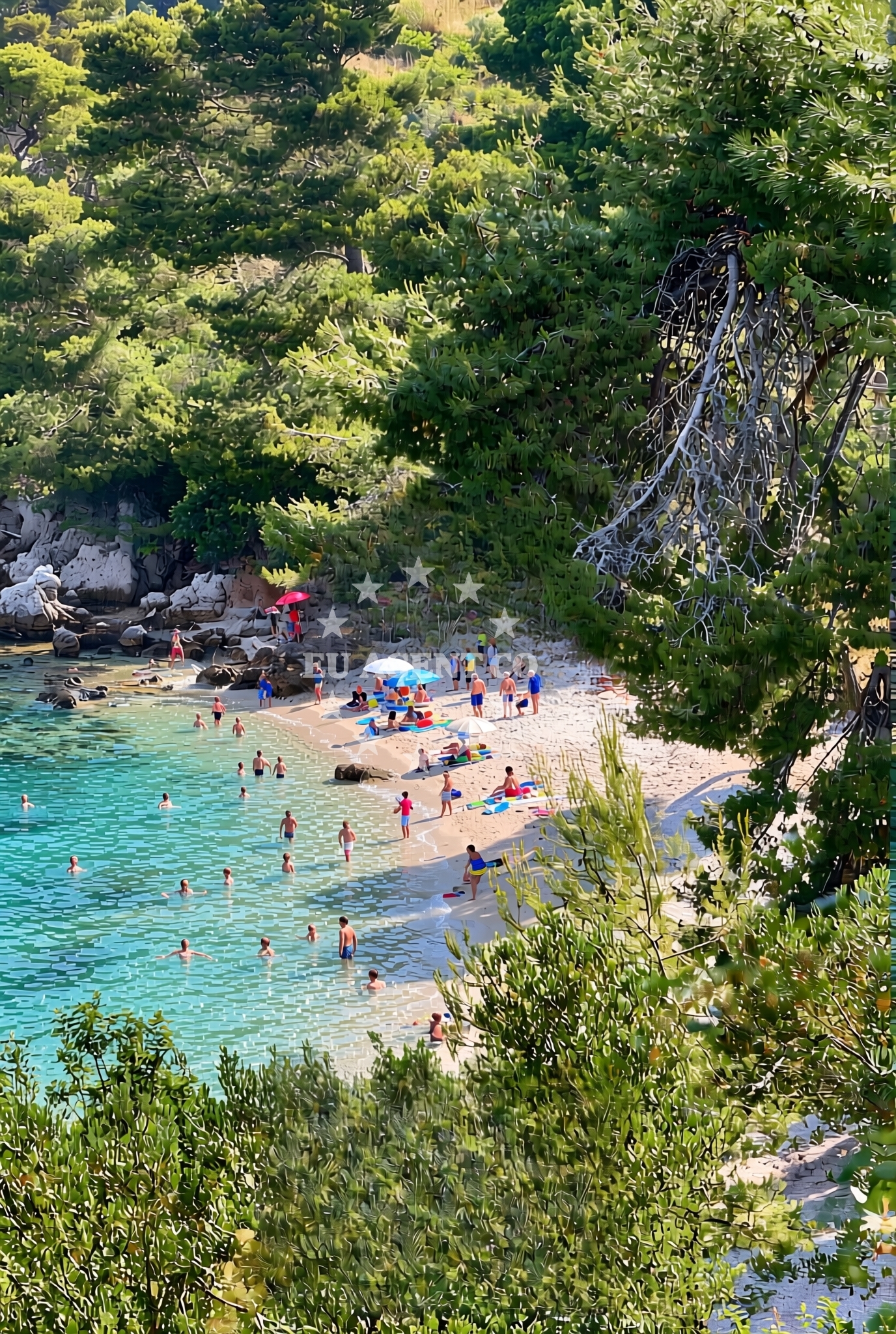 Additional view of Kremena beach in , Žuljana