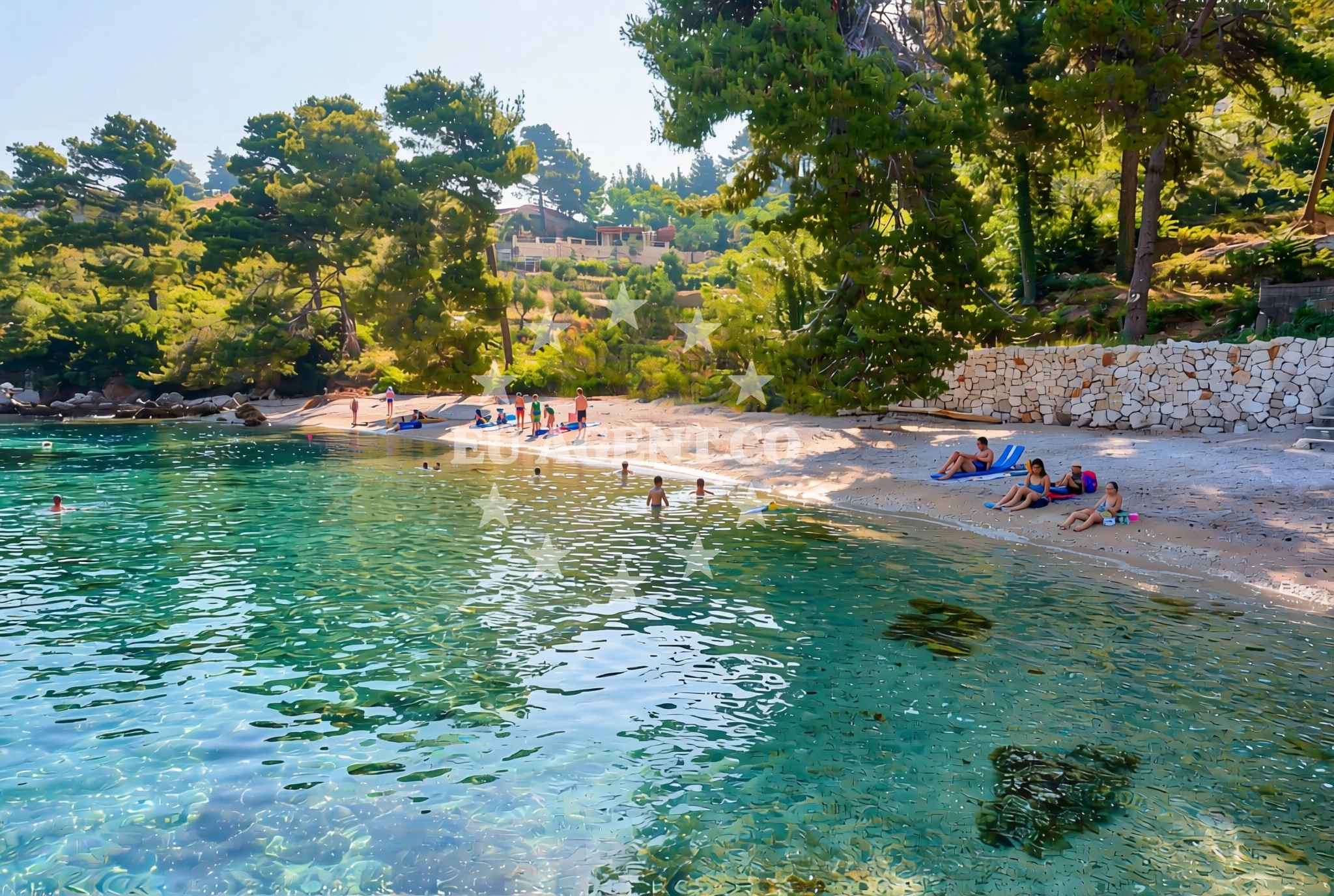 Additional view of Kremena beach in , Žuljana