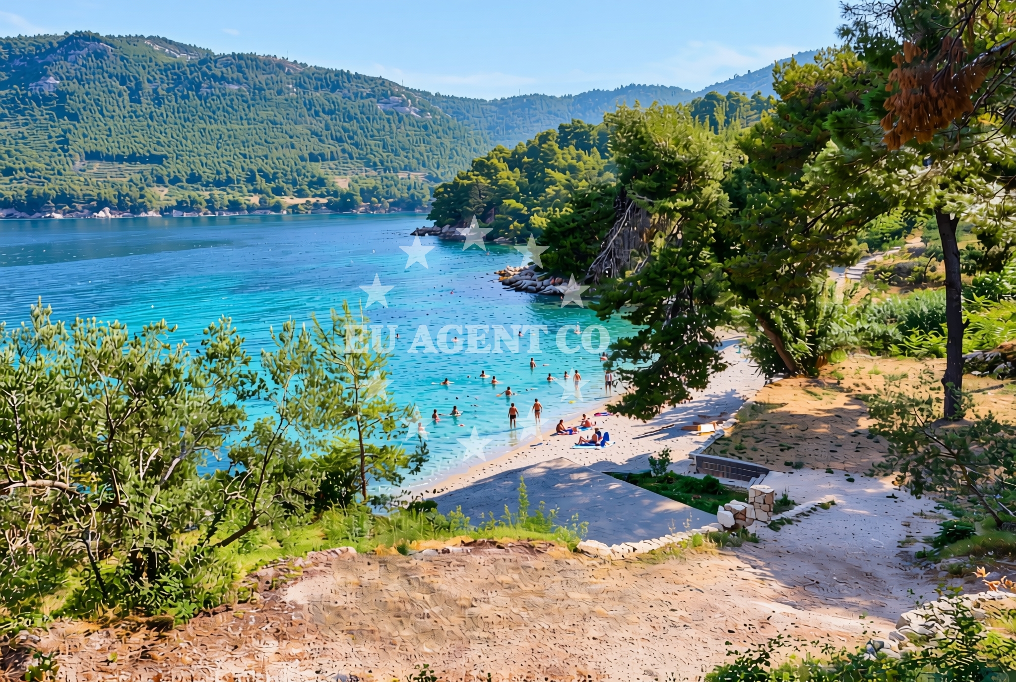 Additional view of Kremena beach in , Žuljana
