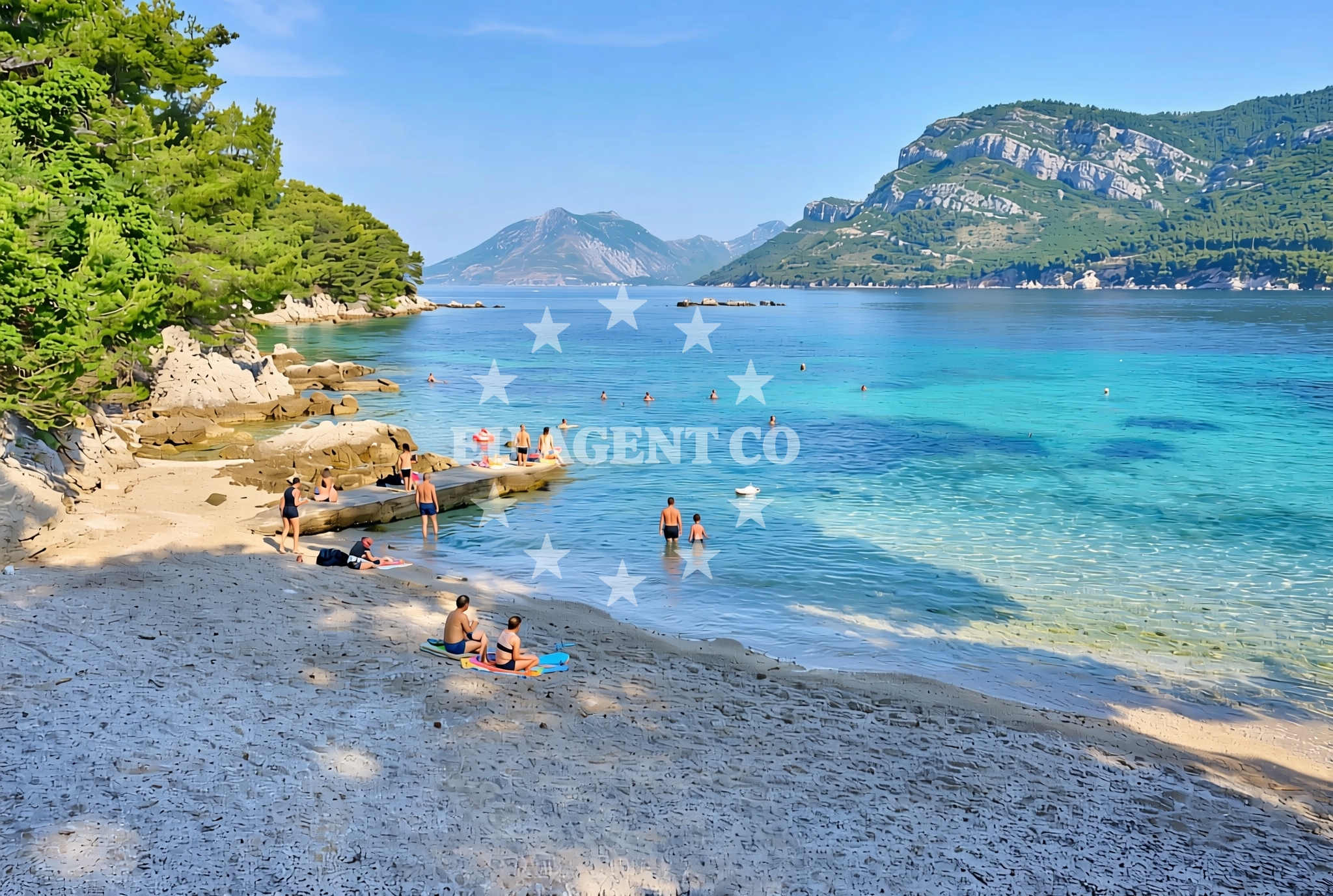 Additional view of Kremena beach in , Žuljana