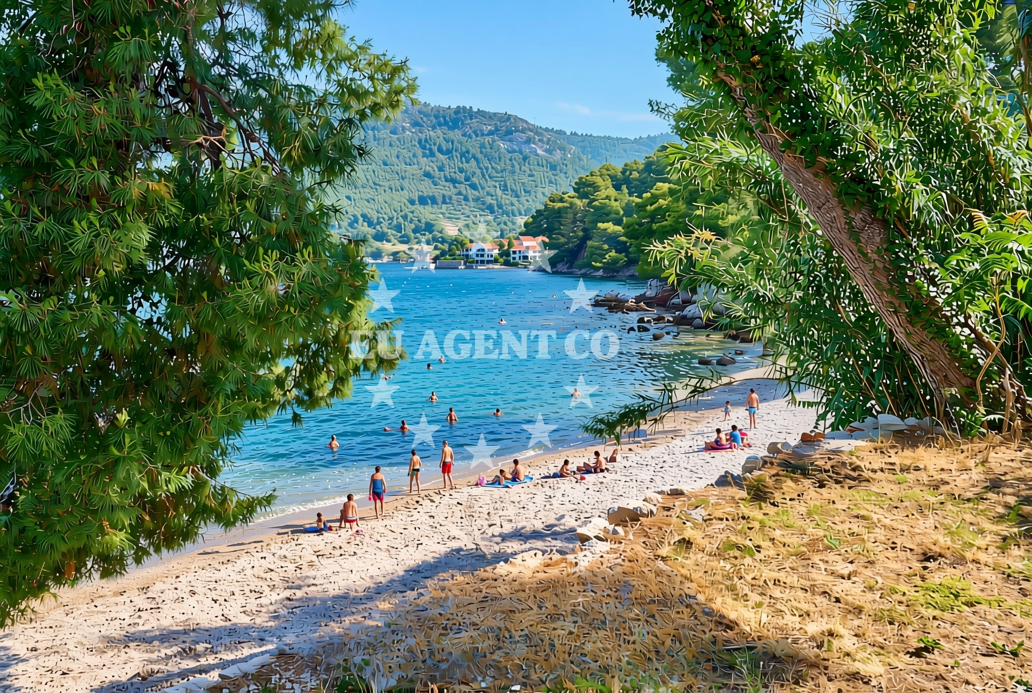 Additional view of Kremena beach in , Žuljana
