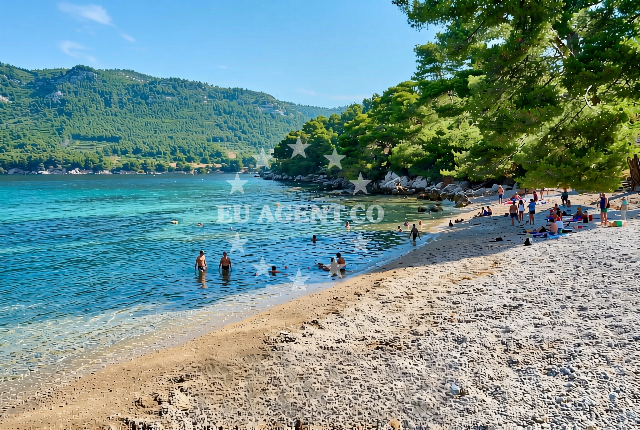 Additional view of Kremena beach in , Žuljana