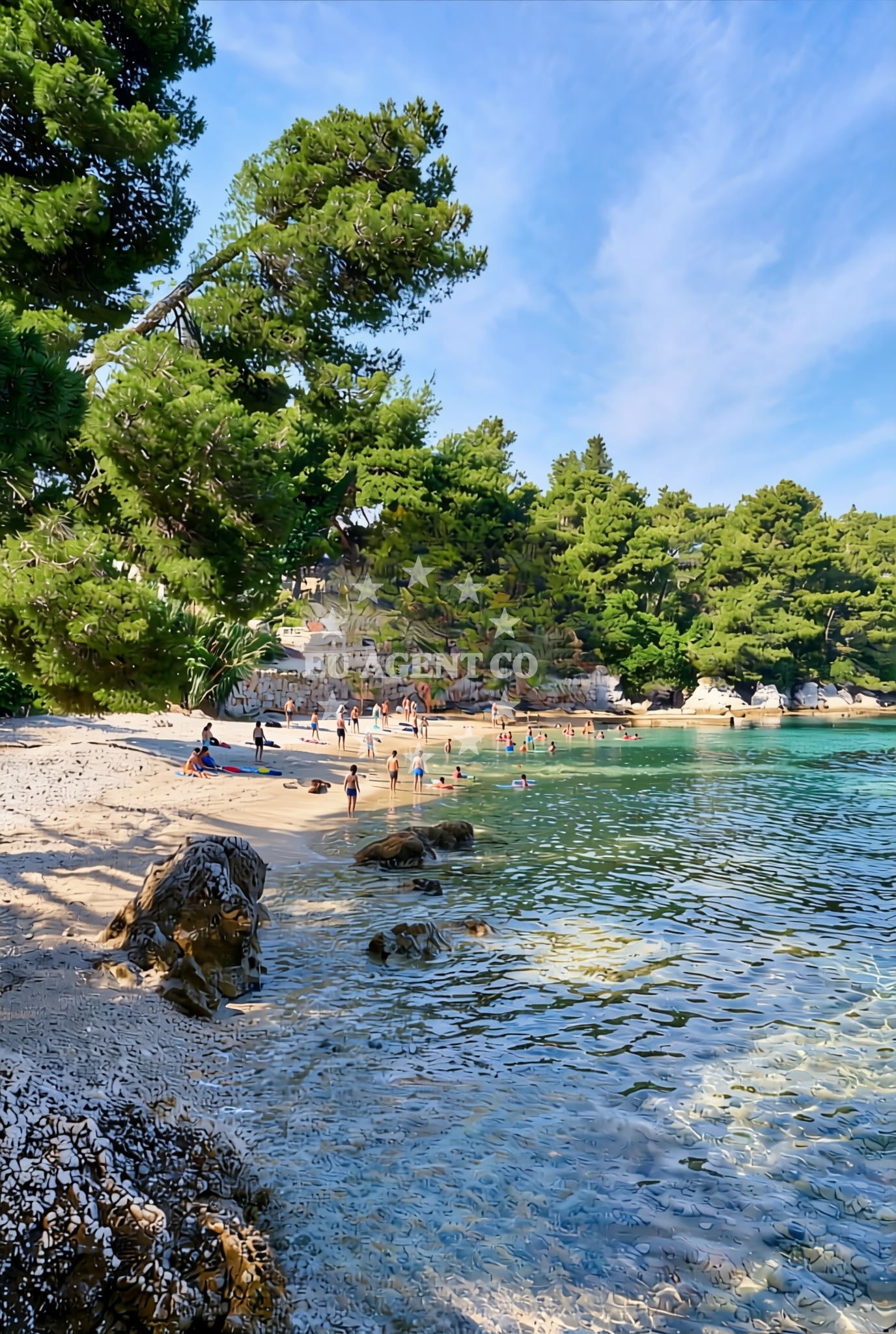 Additional view of Kremena beach in , Žuljana