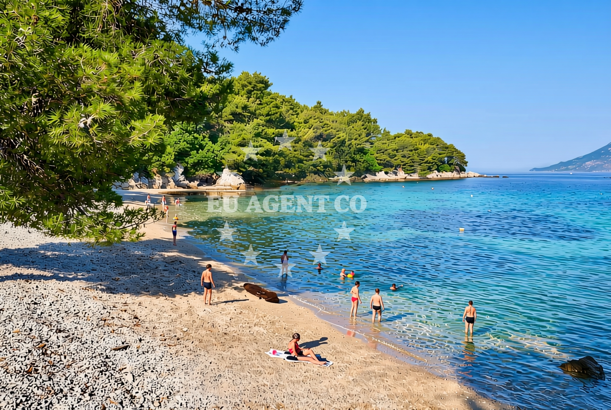 Additional view of Kremena beach in , Žuljana