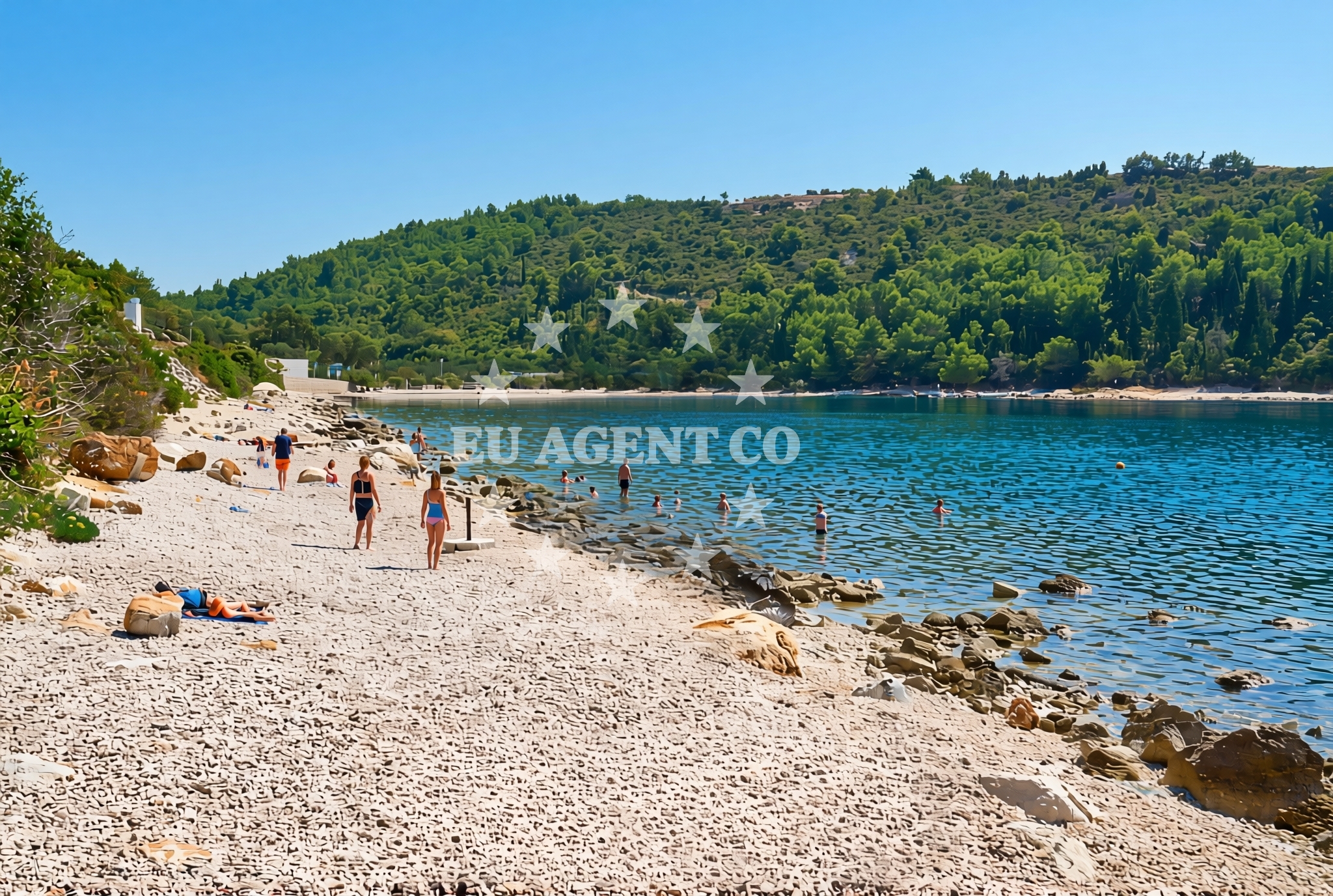 Additional view of Kričina vala, Duba (Slivno) Beach in Kričina vala