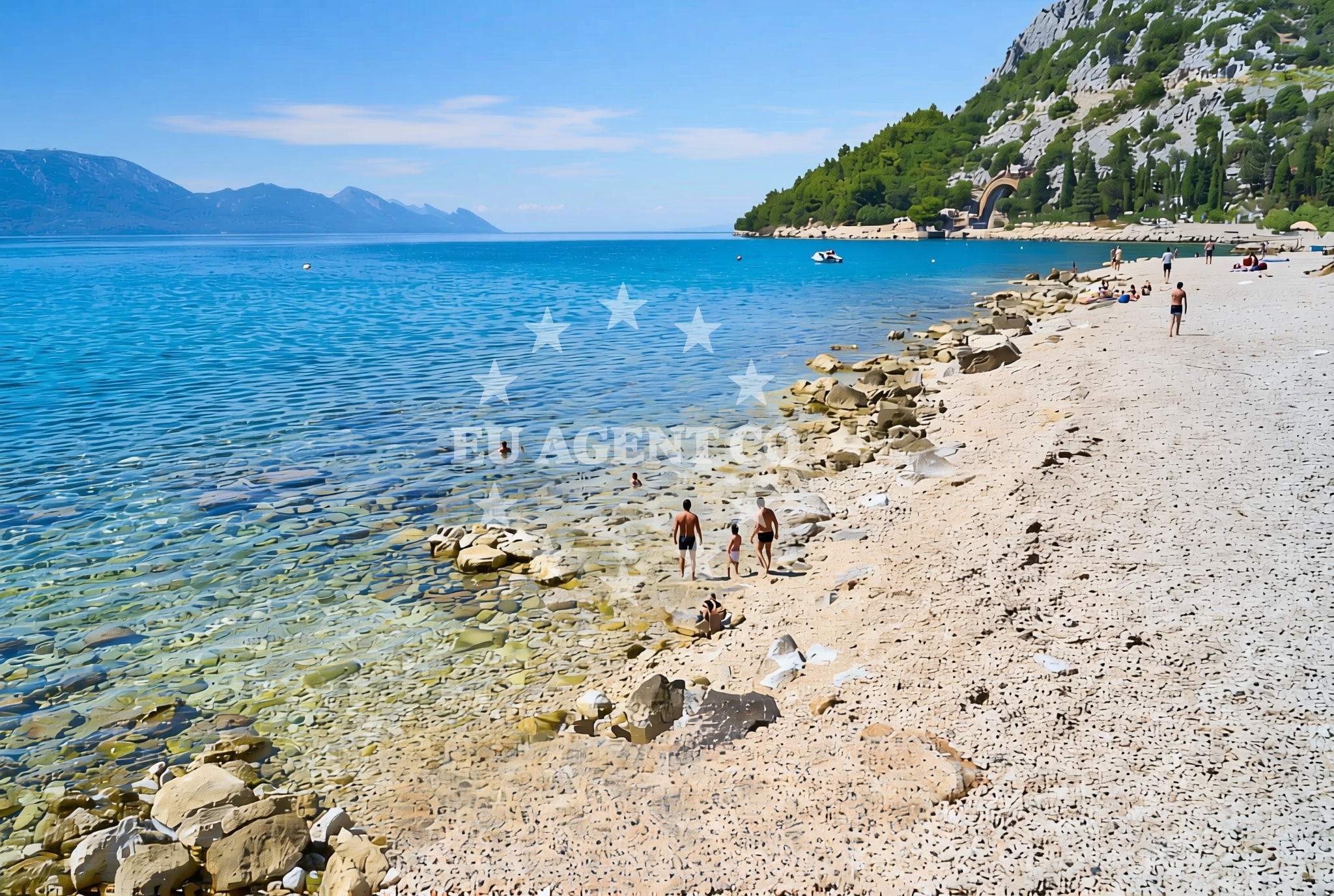 Additional view of Kričina vala, Duba (Slivno) Beach in Kričina vala