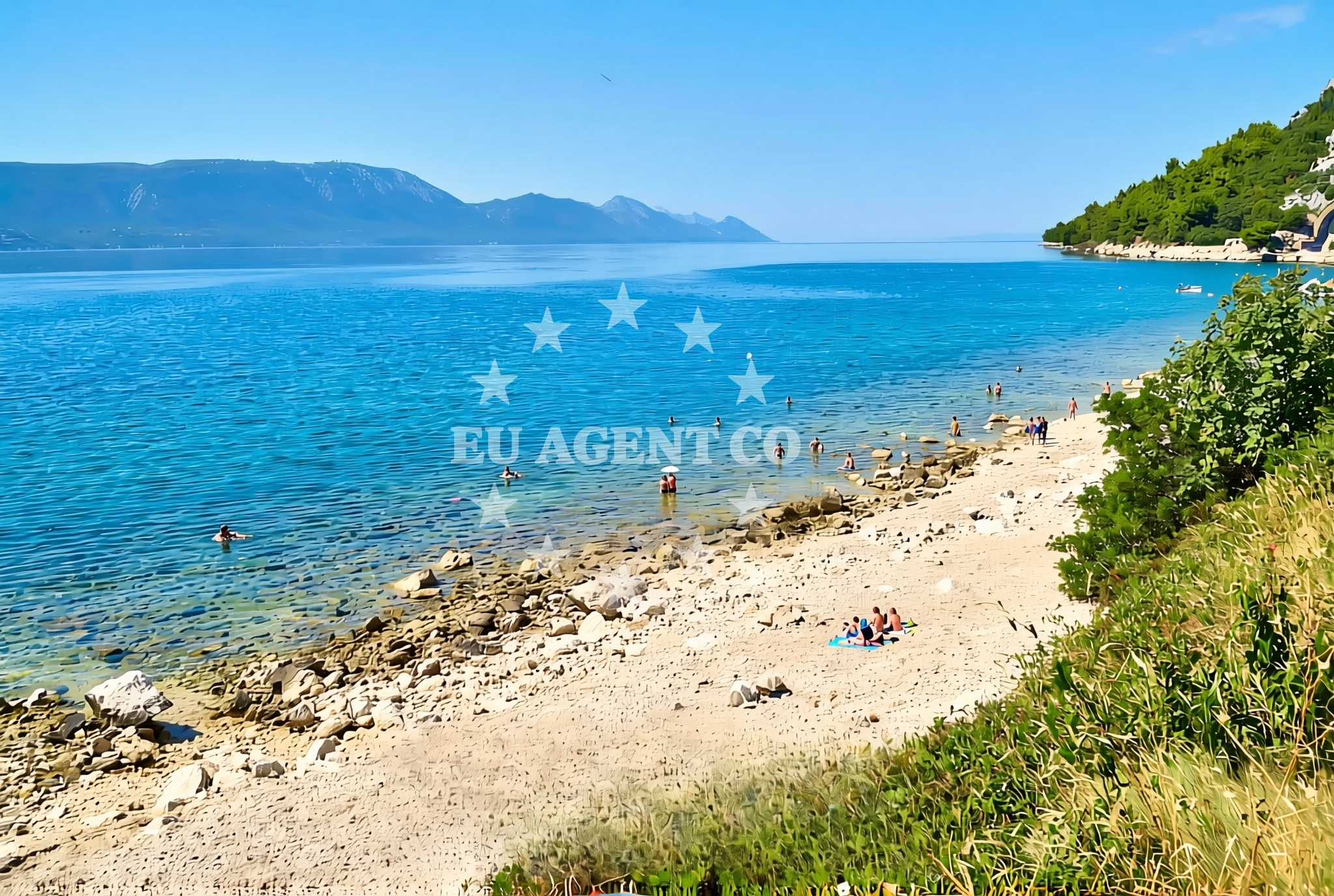 Additional view of Kričina vala, Duba (Slivno) Beach in Kričina vala