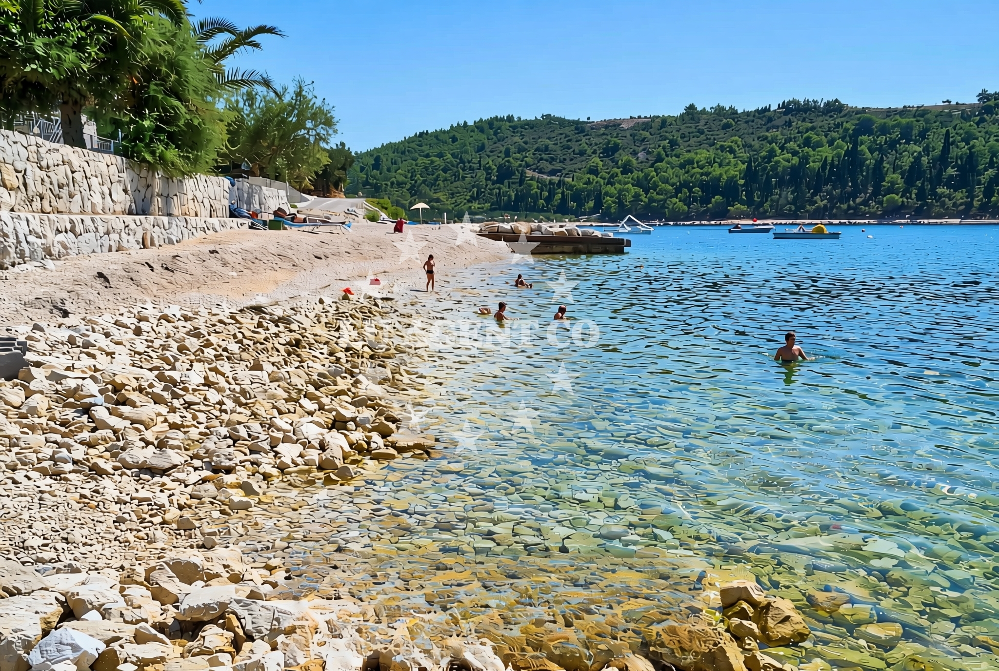 Additional view of Kričina vala, Duba (Slivno) Beach in Kričina vala