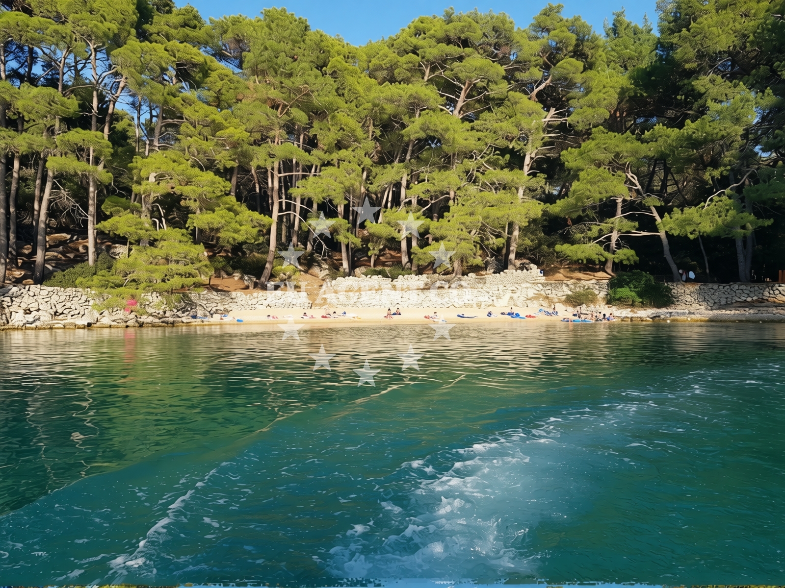 Additional view of Krivica beach in Rialto ulica 25, Veli Lošinj