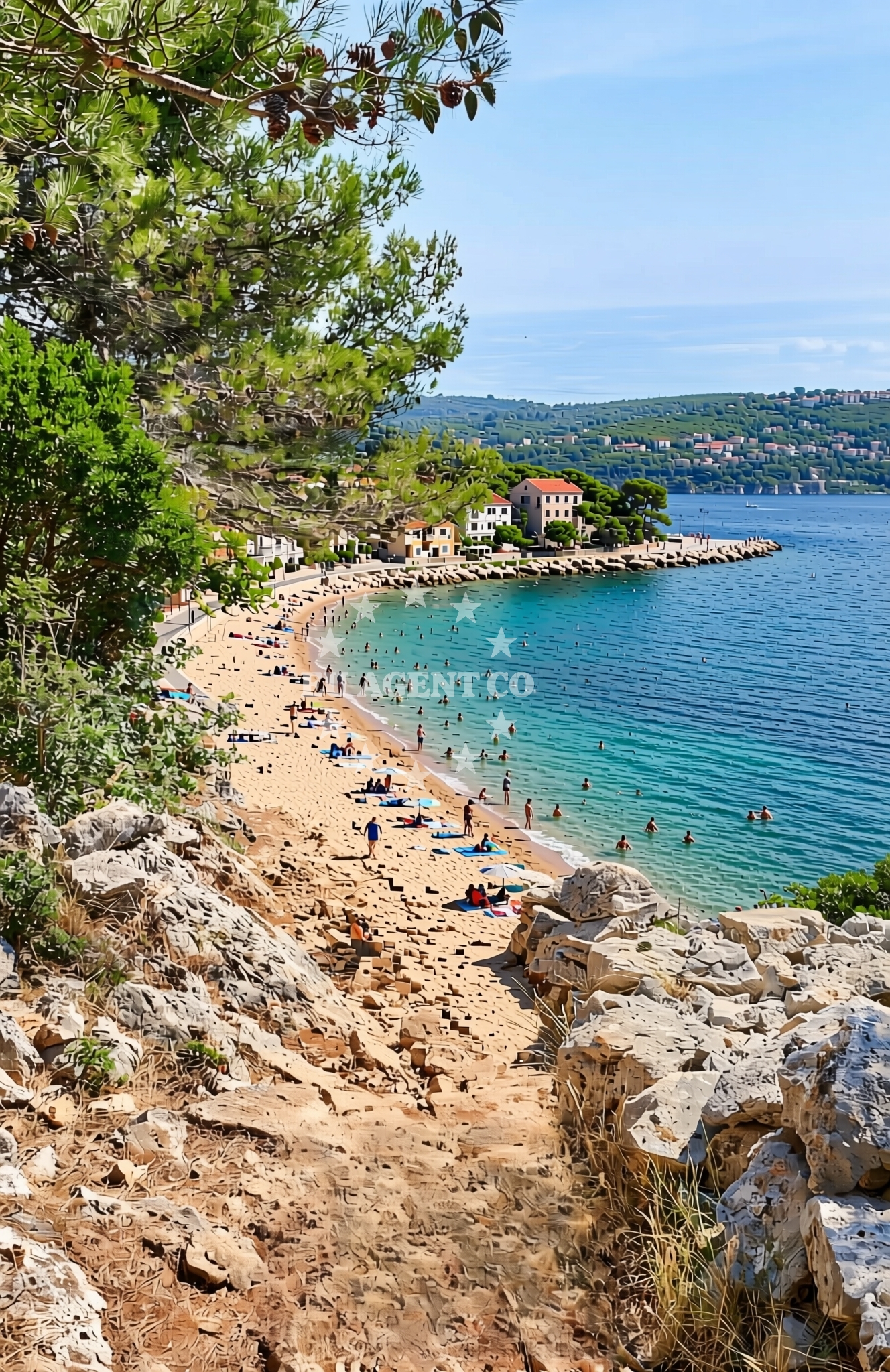 Additional view of Krivica beach in Rialto ulica 25, Veli Lošinj