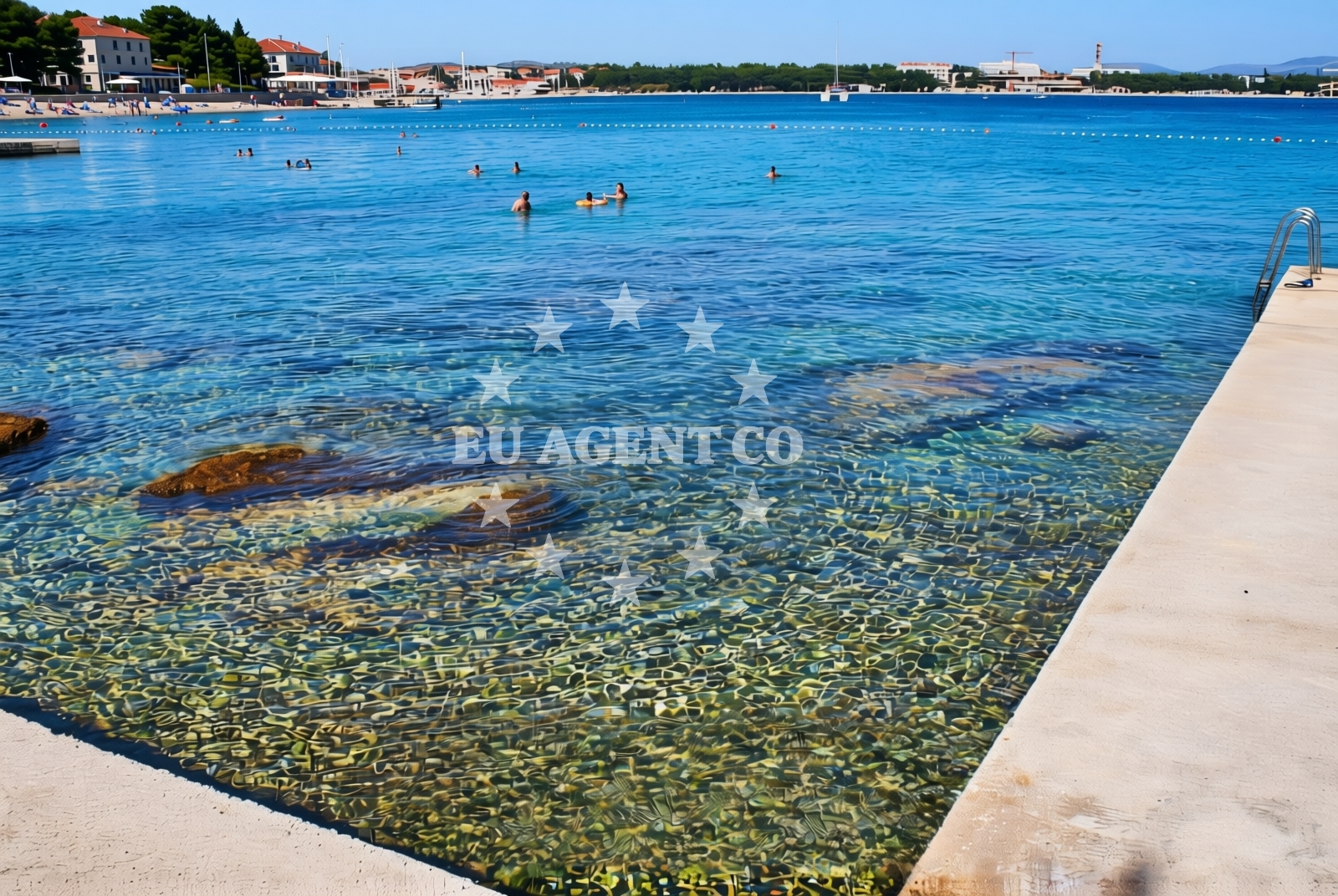 Additional view of Križ, Vodice Beach in Križ