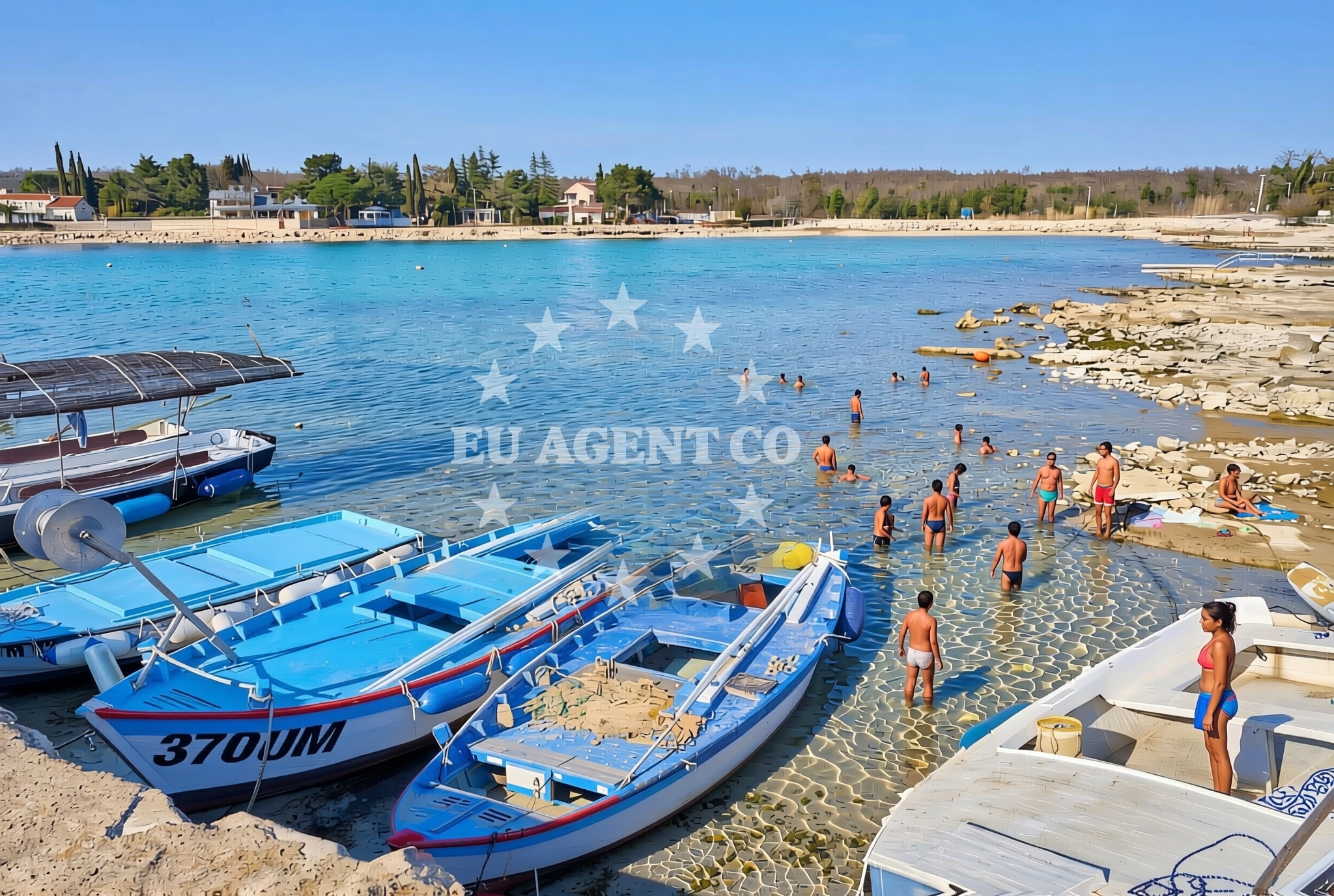 Additional view of Križine: beaches and coves (4) in Križine