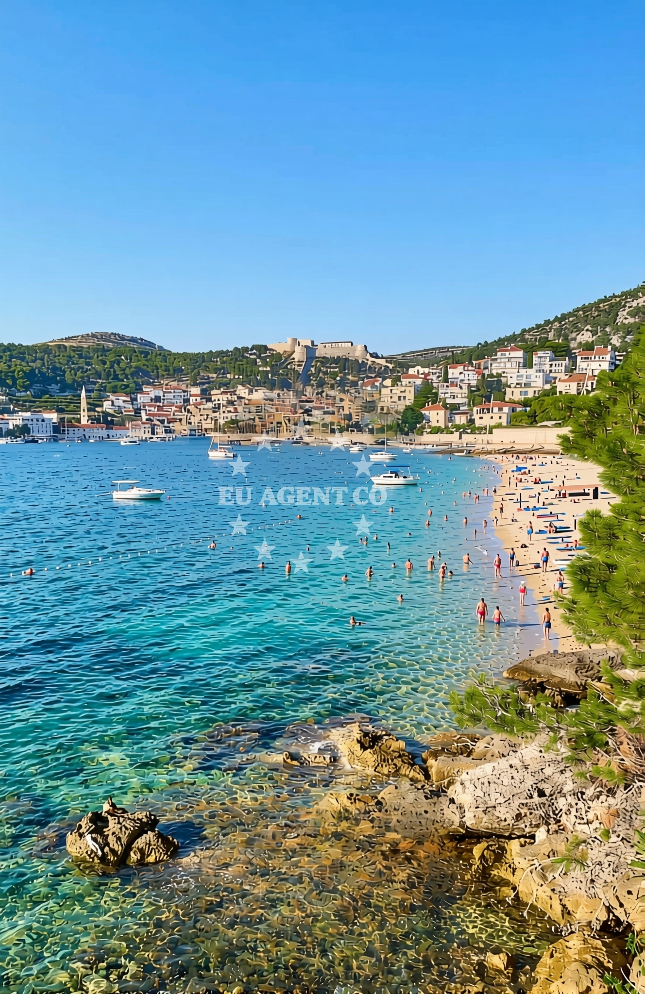 Additional view of Križni Rat, Hvar (Hvar) Beach in Križni Rat