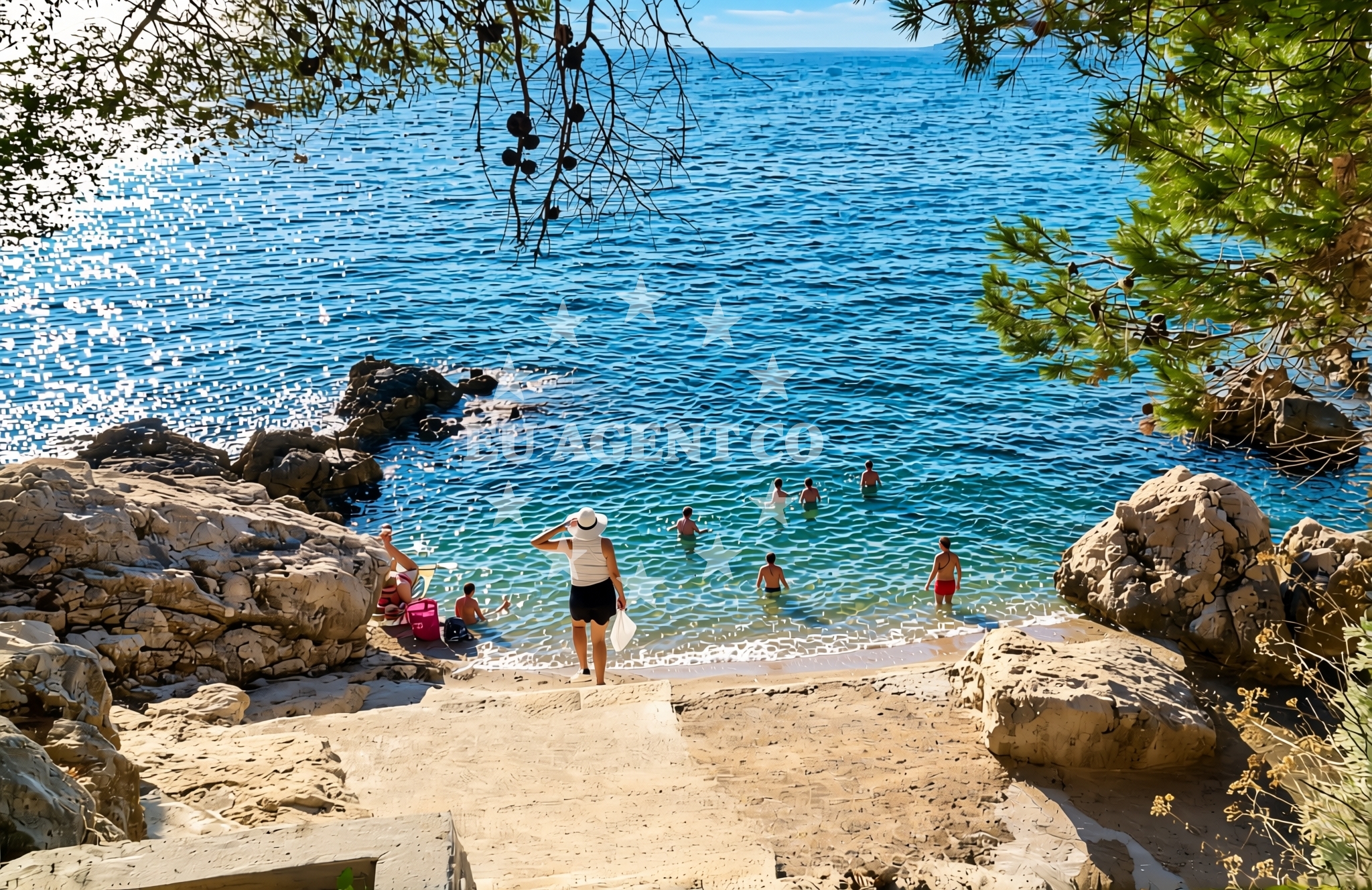 Additional view of Križni Rat, Hvar (Hvar) Beach in Križni Rat