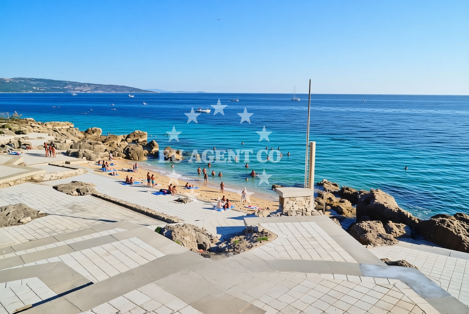 Overview of Krk (Krk): beaches and coves (12) in Krk (Krk)