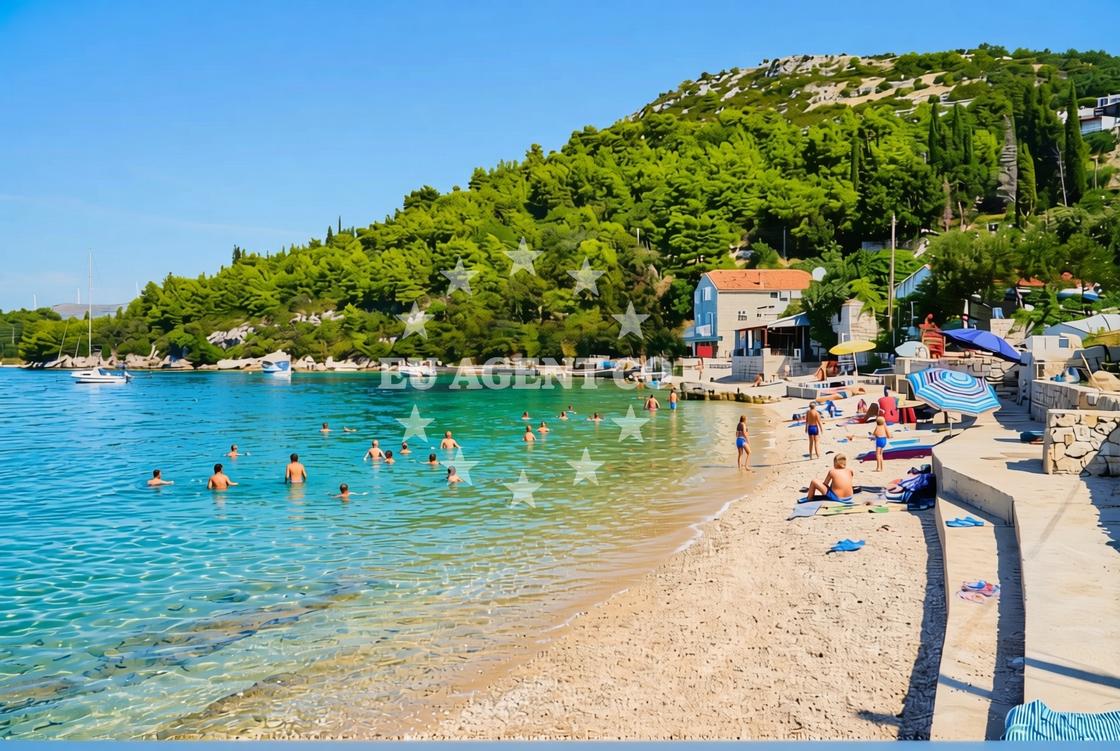 Additional view of Krucica beach in Slađenovići bb, Slano