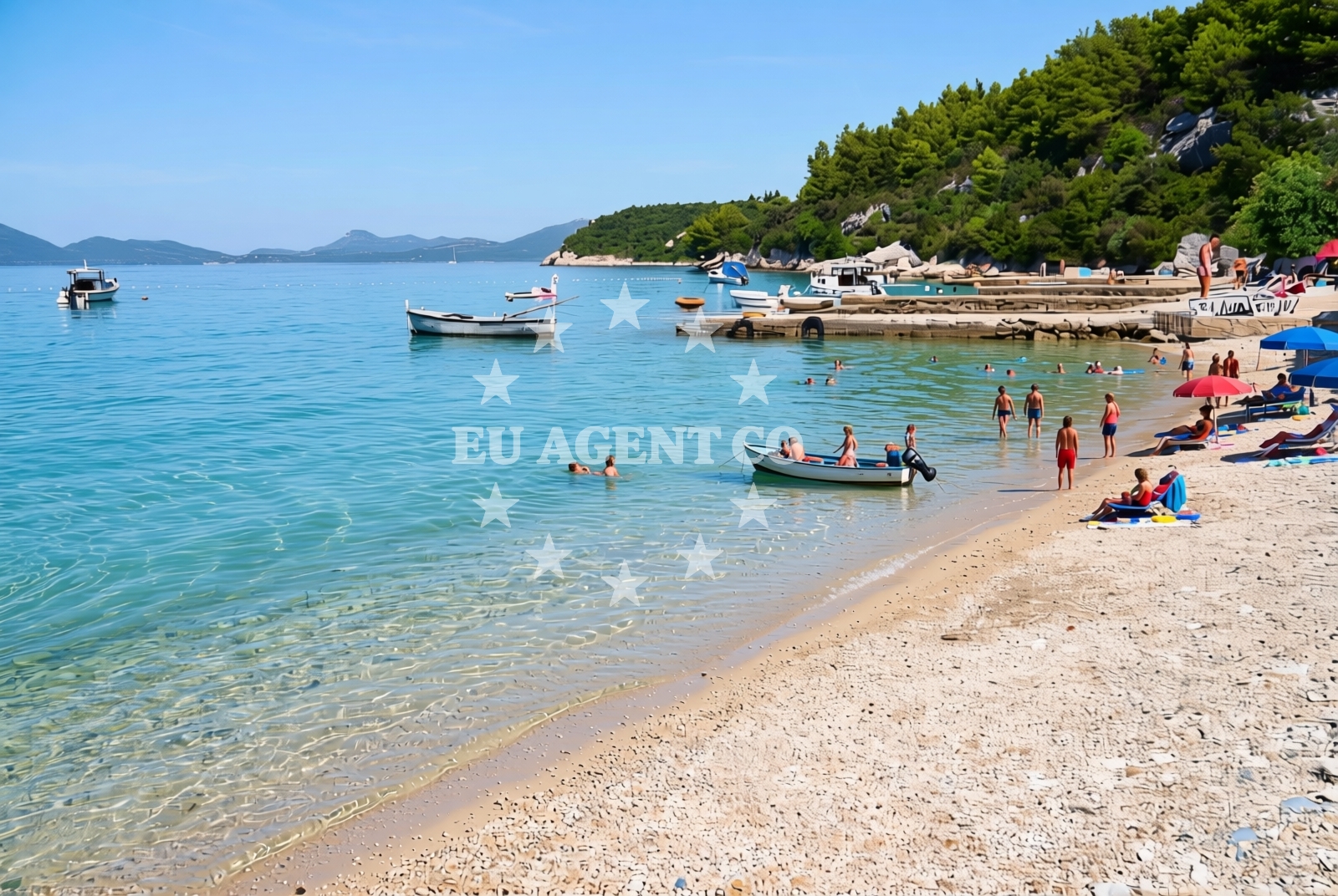 Additional view of Krucica beach in Slađenovići bb, Slano