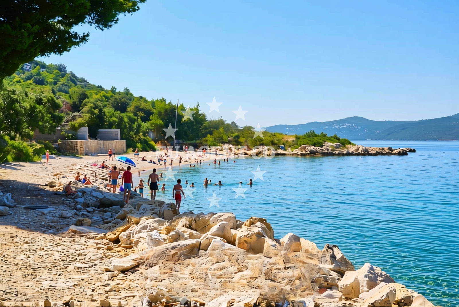 Additional view of Krucica beach in Slađenovići bb, Slano