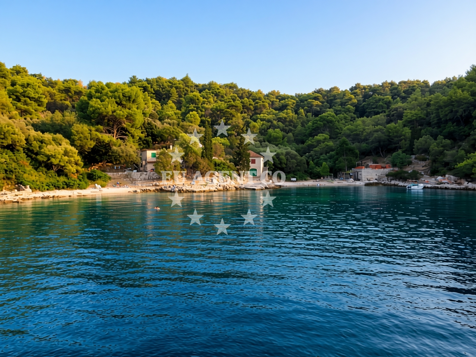 Additional view of Krucica beach in Put Lenge 6, Lastovo