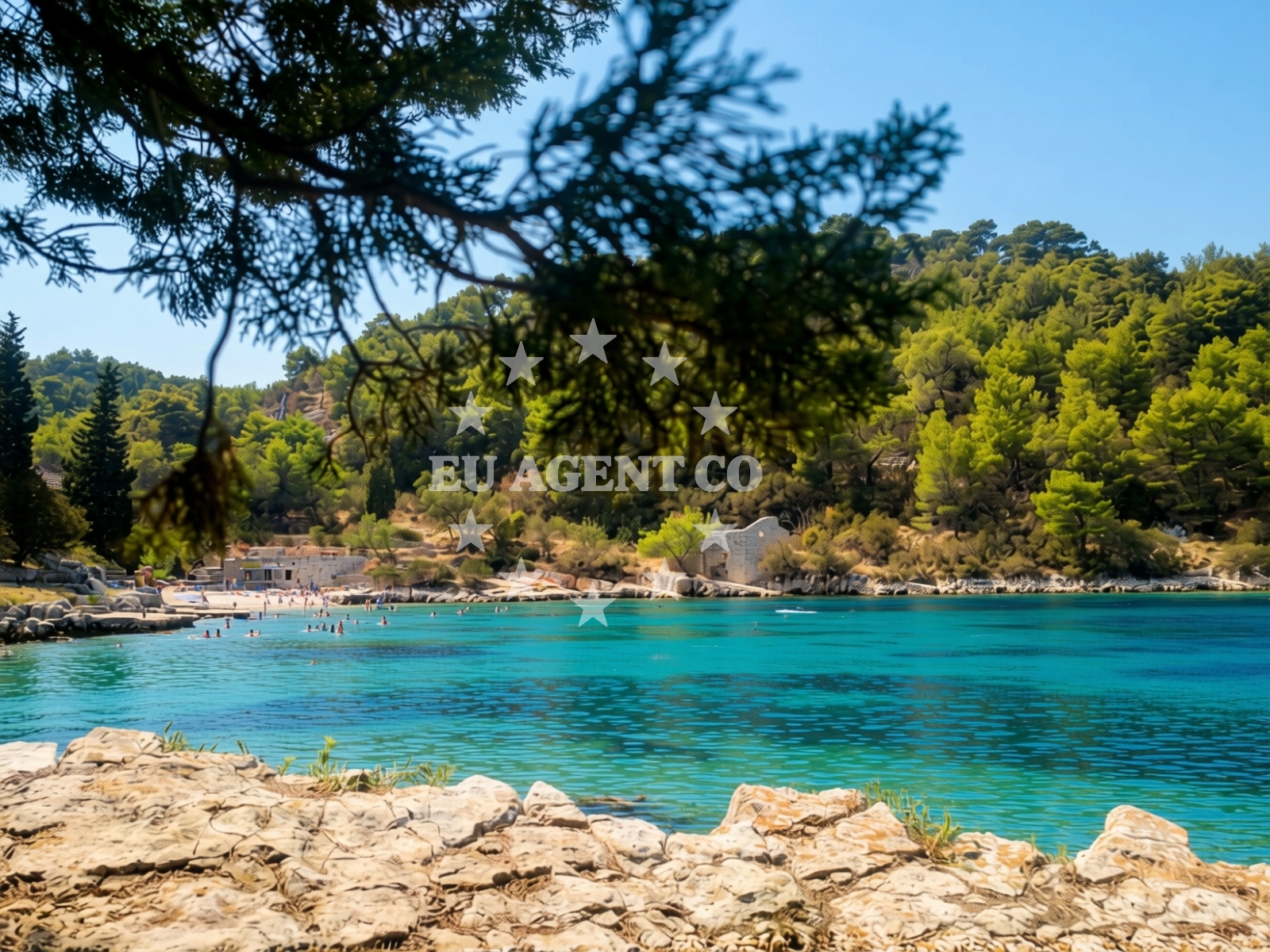 Additional view of Krucica beach in Put Lenge 6, Lastovo
