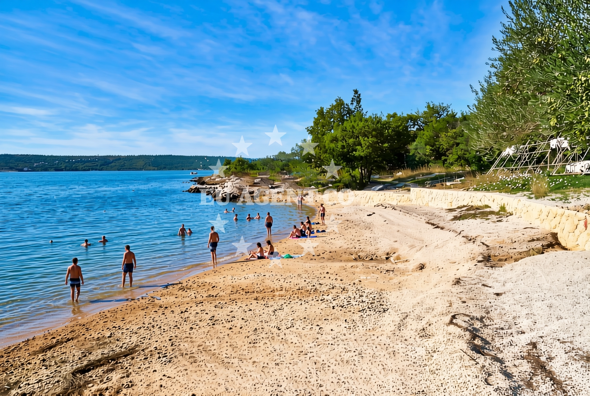 Sea and coastal view of Kruševo (Obrovac): beaches and coves (14) in Kruševo (Obrovac)