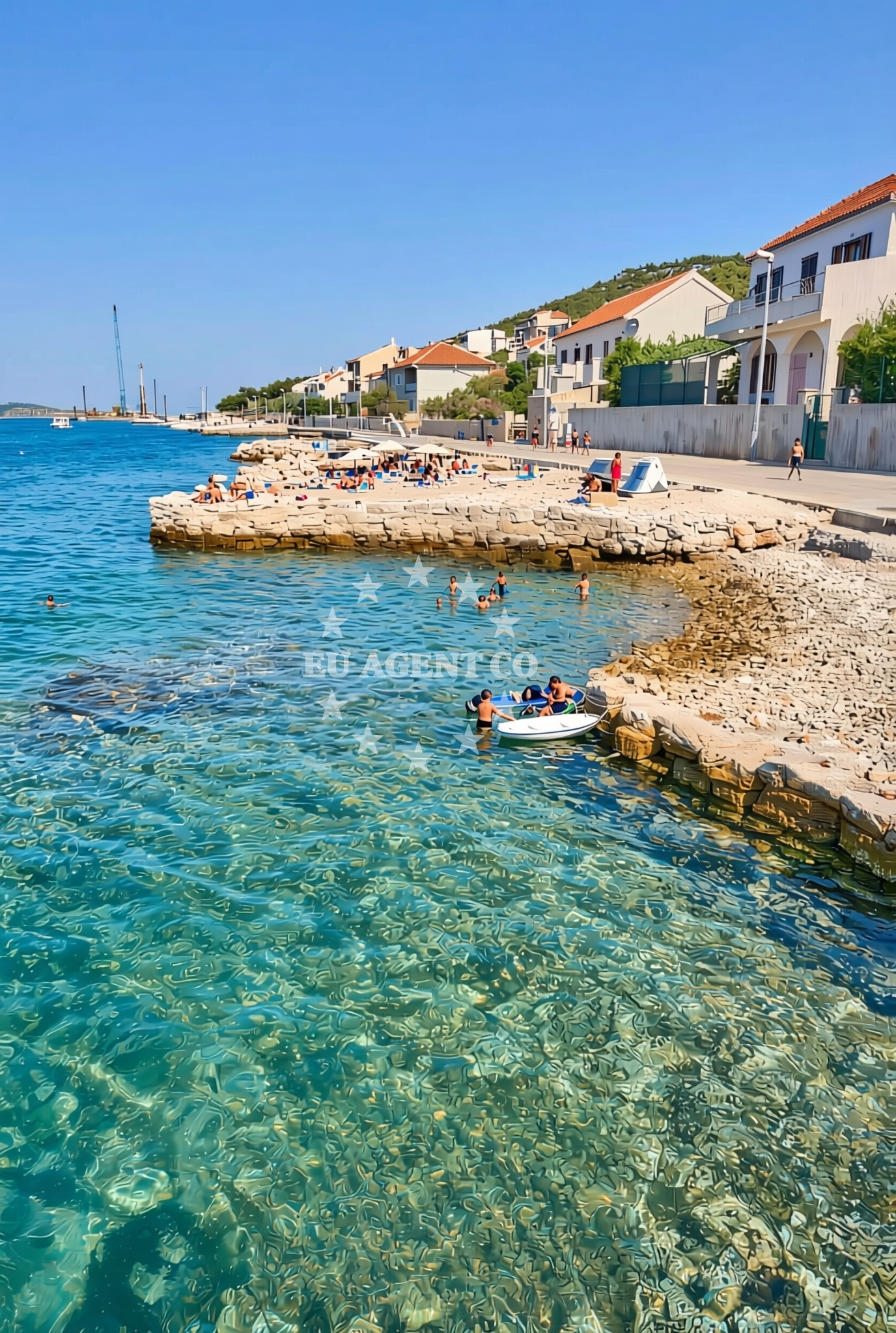 Additional view of Kružić (Zapadna obala), Kaprije (Kaprije) Beach in Kružić (Zapadna obala)