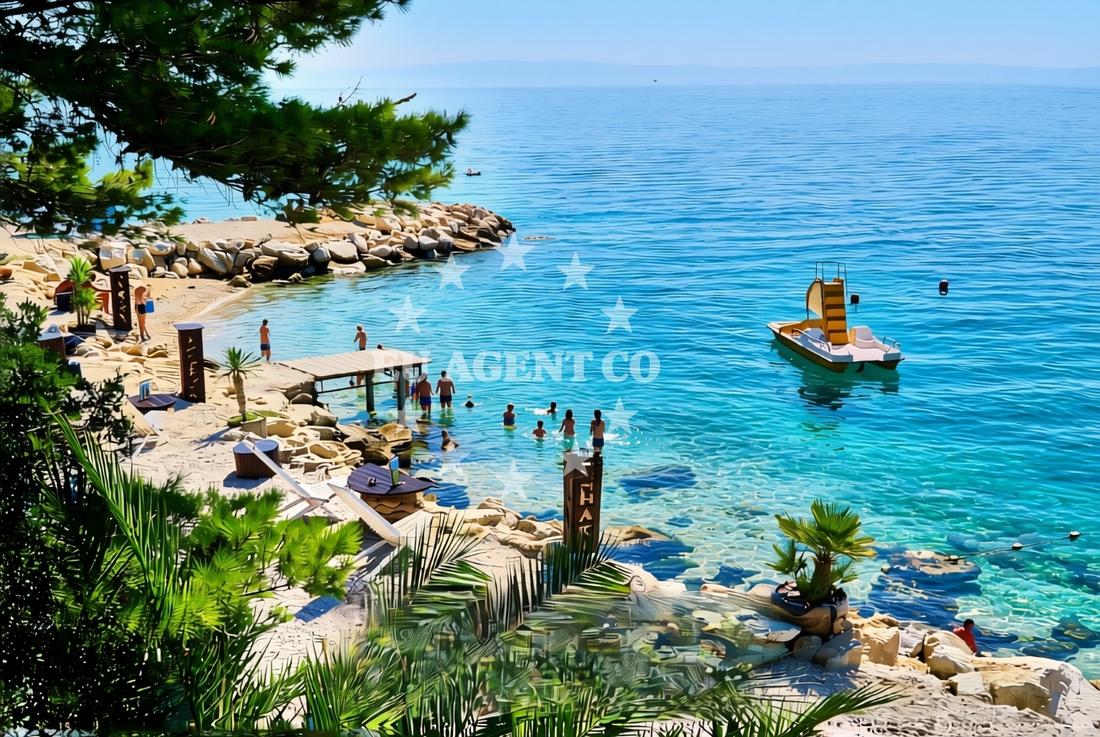 Additional view of Krvavica: beaches and coves (5) in Krvavica