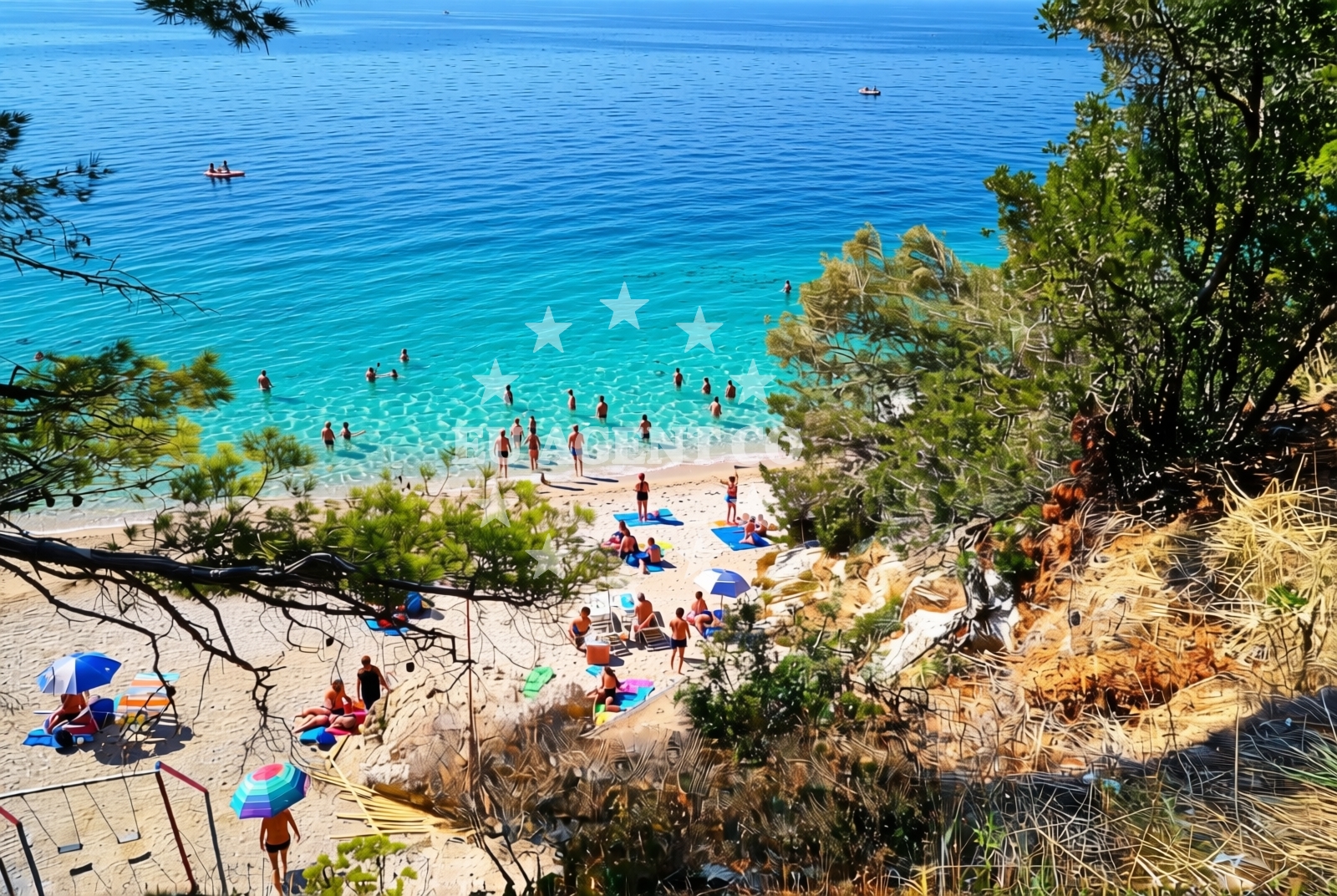 Additional view of Krvavica: beaches and coves (5) in Krvavica
