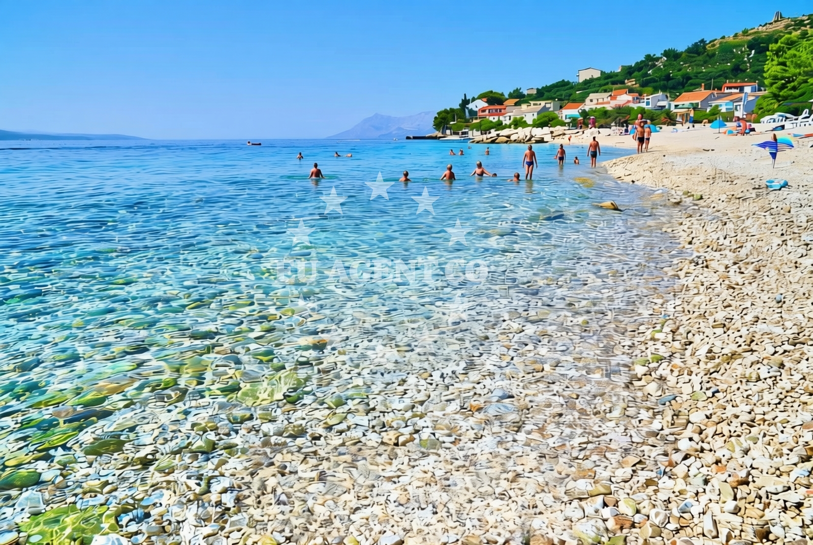 Additional view of Krvavica: beaches and coves (5) in Krvavica