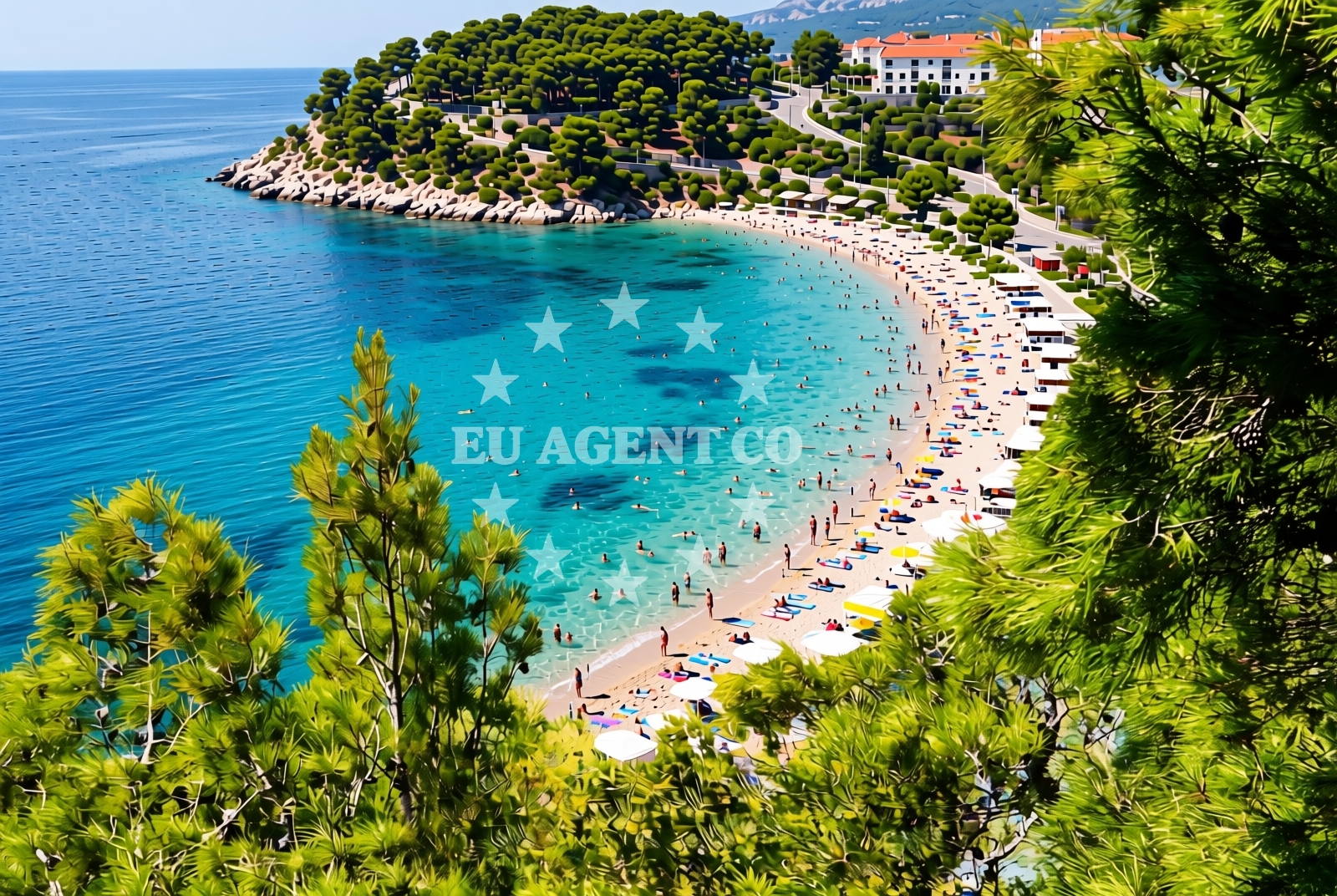 Additional view of Krvavica: beaches and coves (5) in Krvavica