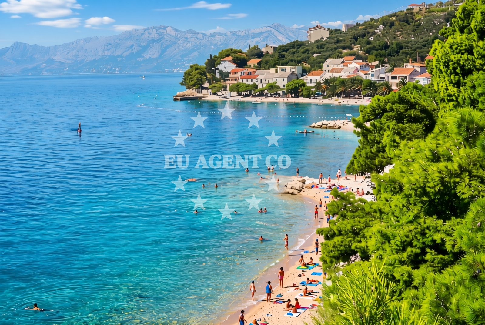 Additional view of Krvavica: beaches and coves (5) in Krvavica
