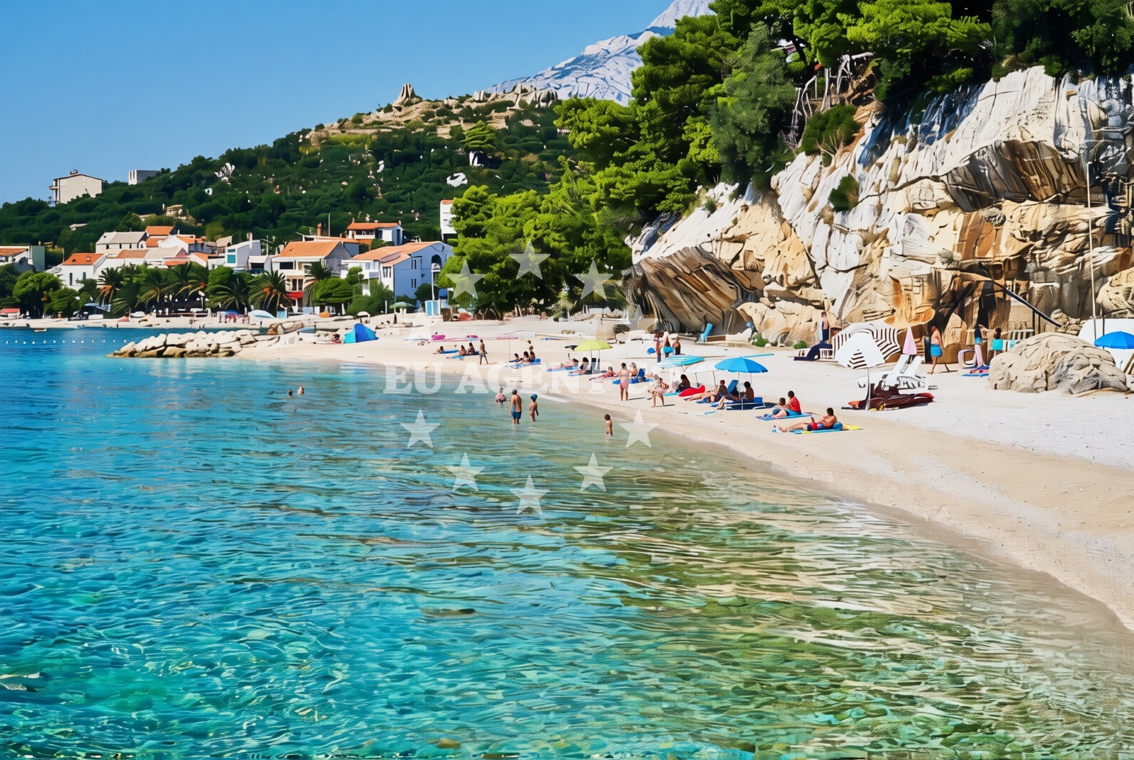 Additional view of Krvavica: beaches and coves (5) in Krvavica