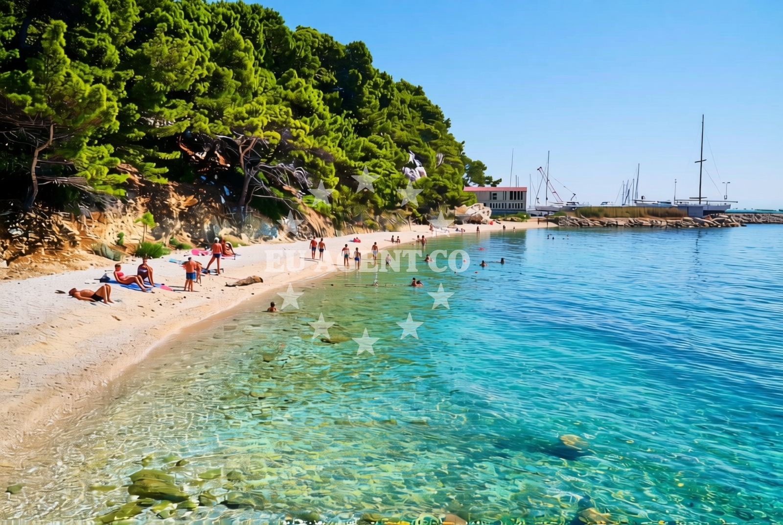 Additional view of Krvavica: beaches and coves (5) in Krvavica