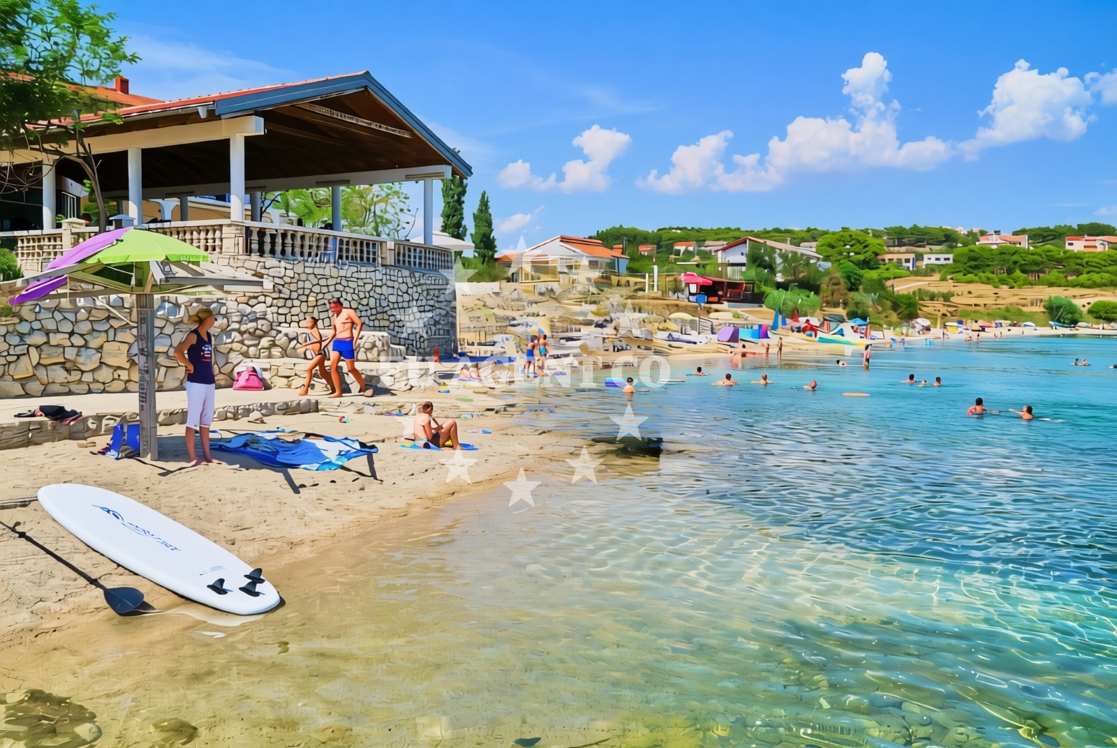 Additional view of Krystian beach