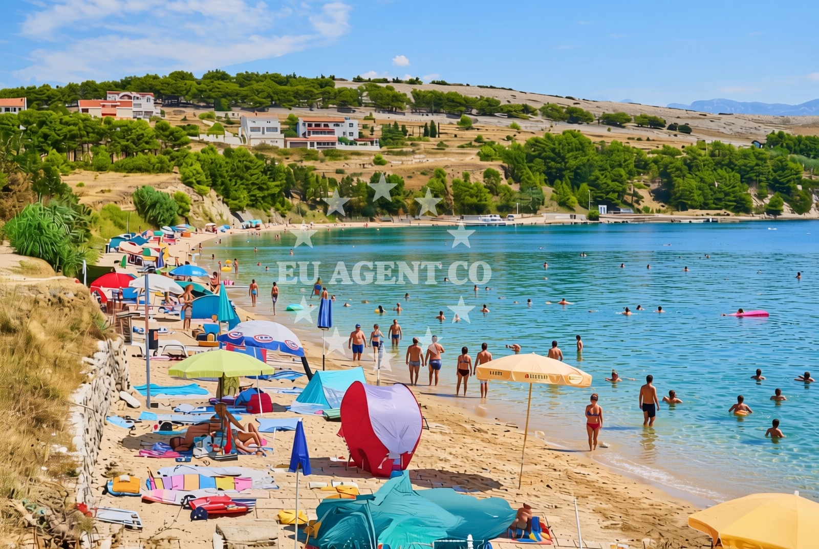 Additional view of Krystian beach