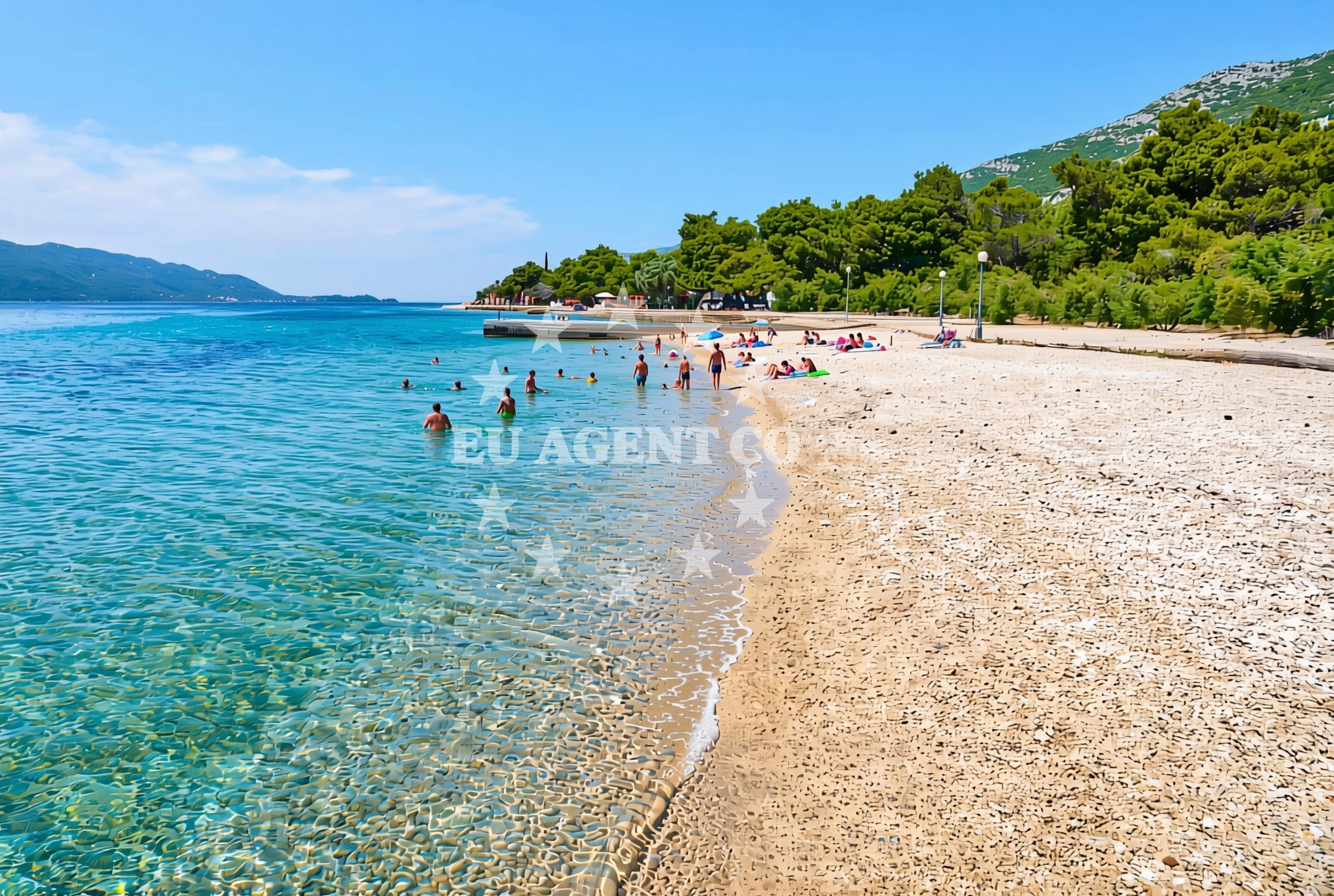 Overview of Kučište: beaches and coves (16) in Kučište
