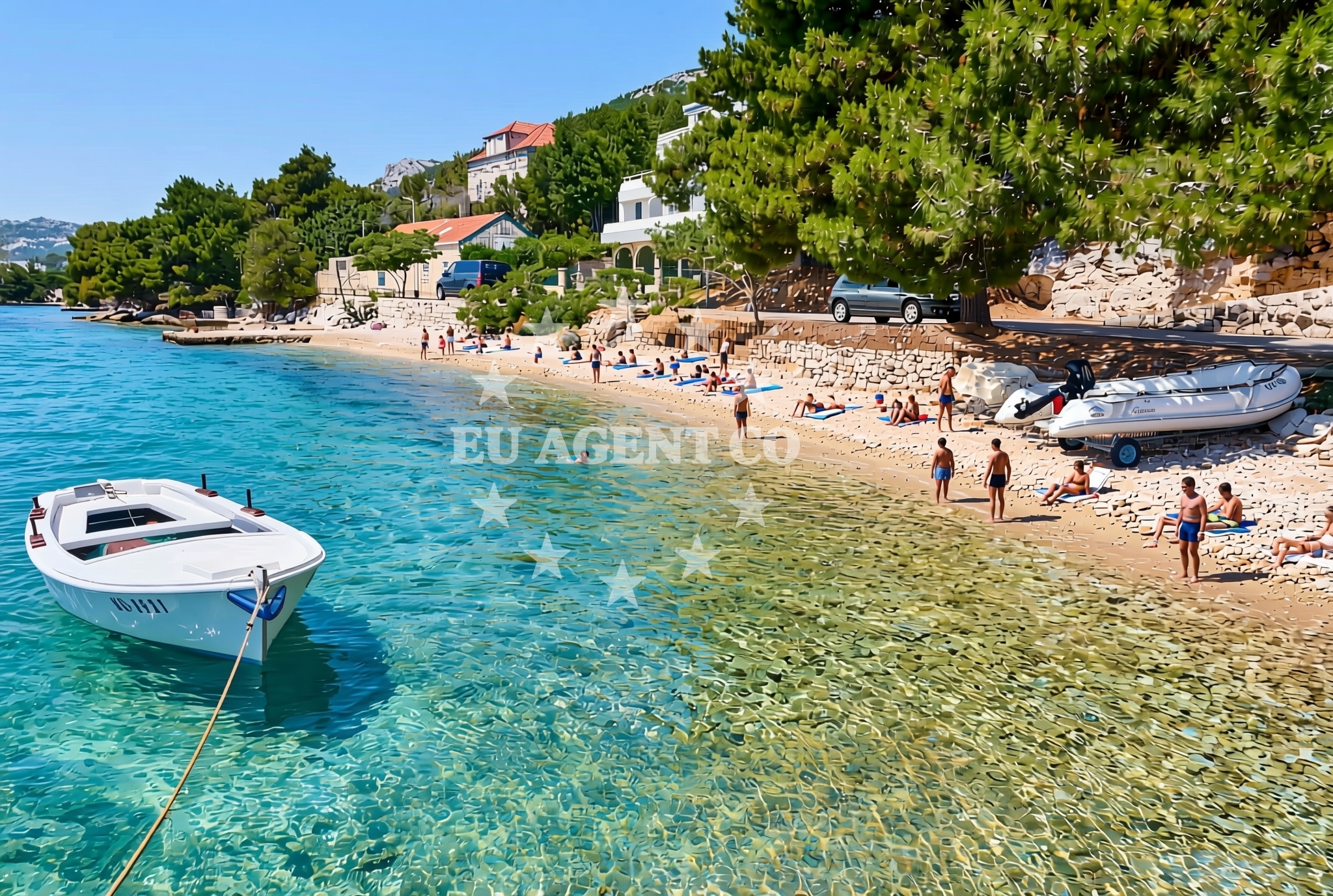 Additional view of Kučište istok, Kučište Beach in Kučište istok