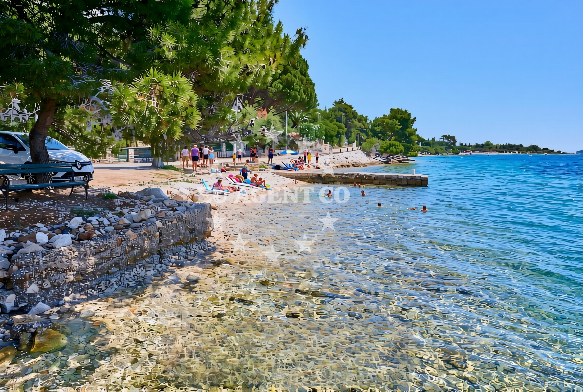 Additional view of Kučište sredina, Kučište Beach in Kučište sredina