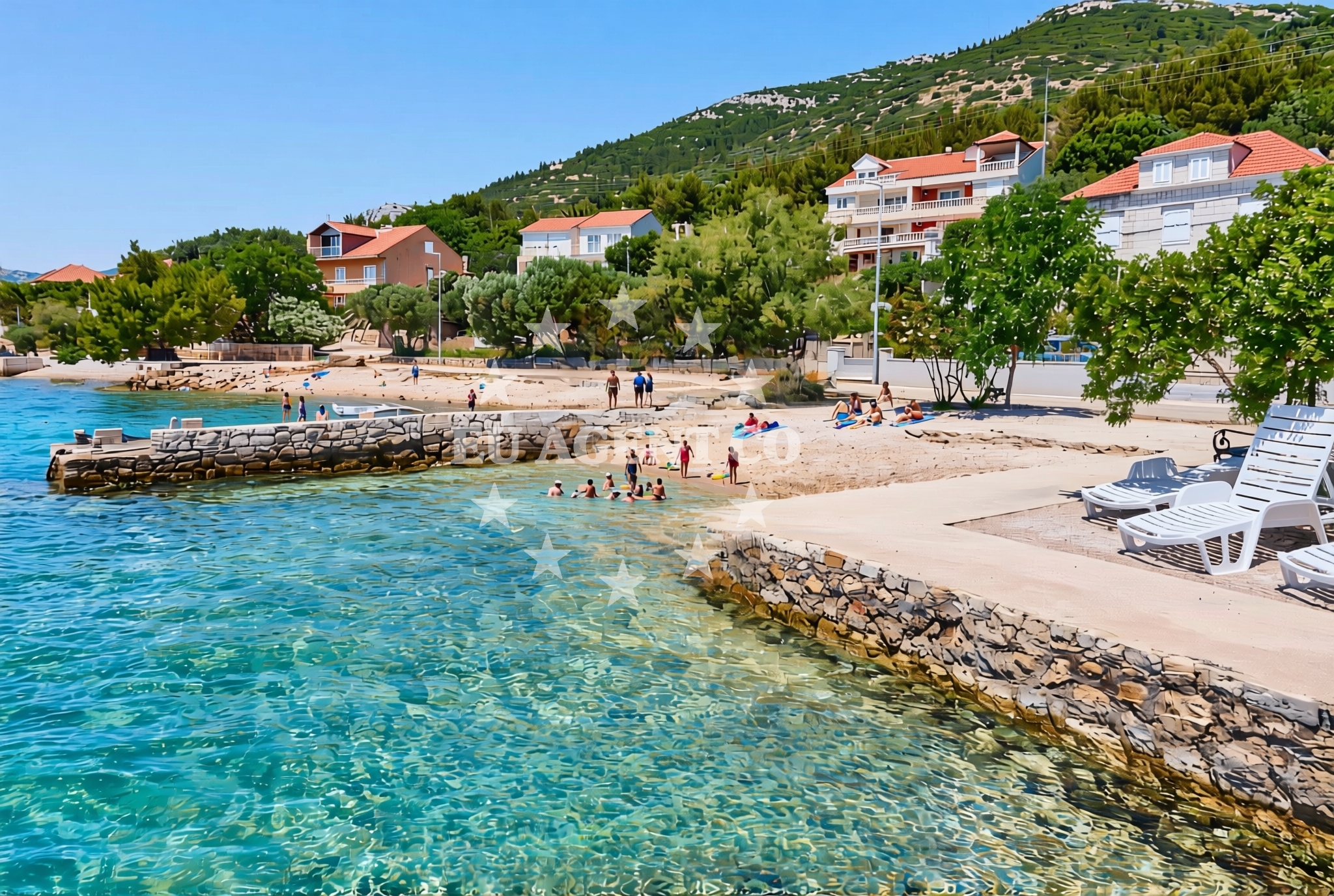 Additional view of Kučište sredina, Kučište Beach in Kučište sredina