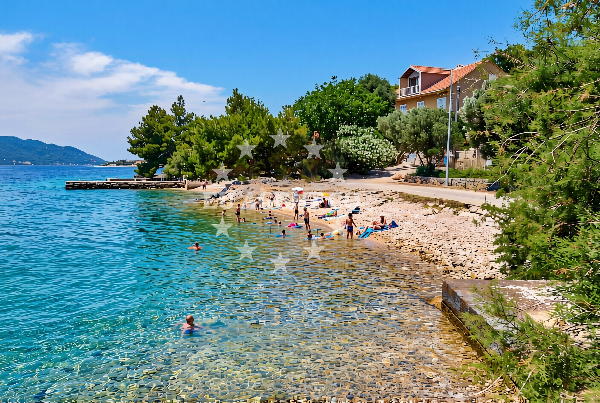 Additional view of Kučište sredina, Kučište Beach in Kučište sredina