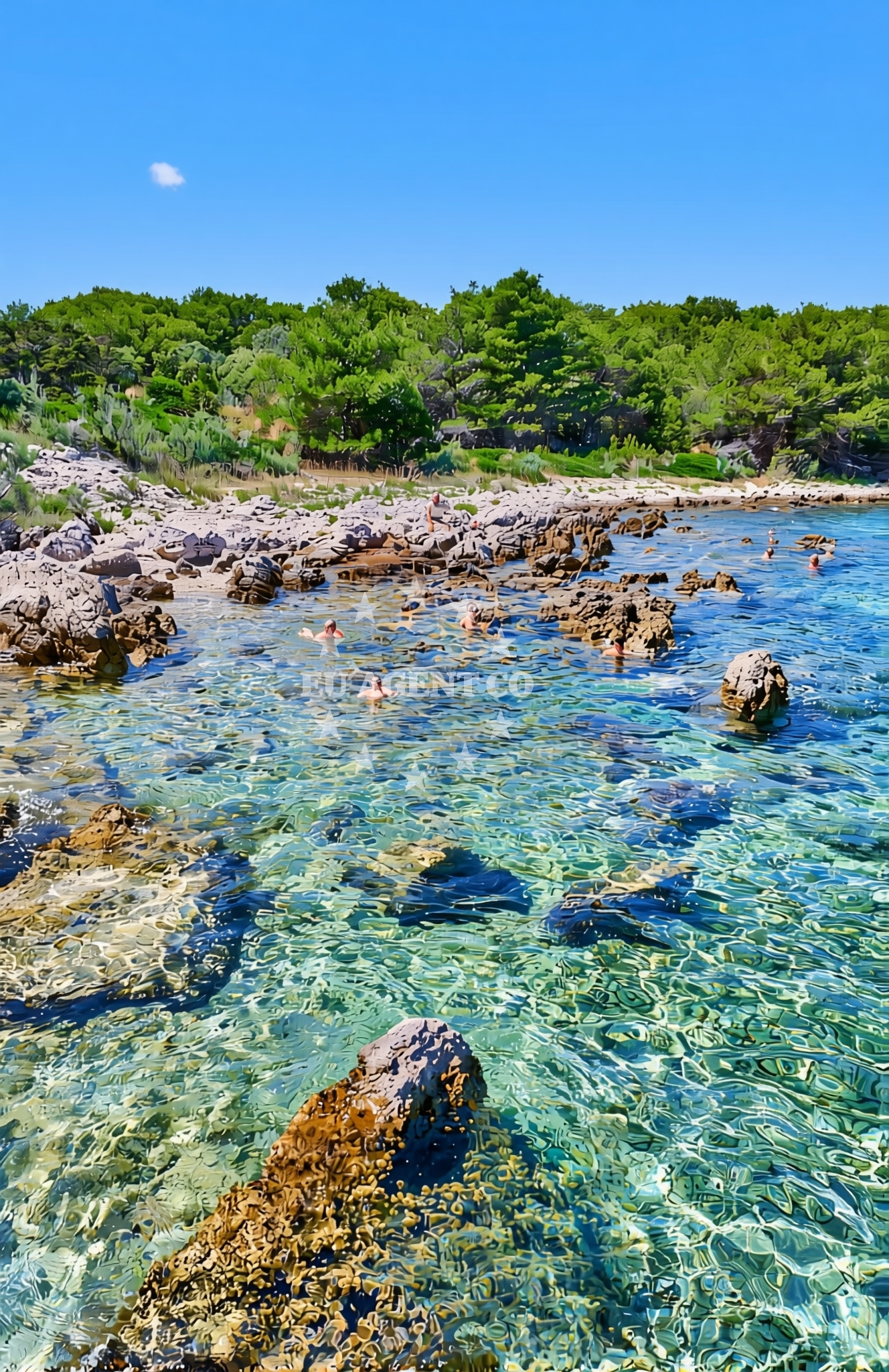 Additional view of Kujerovo, Ugljan (Ugljan) Beach in Kujerovo