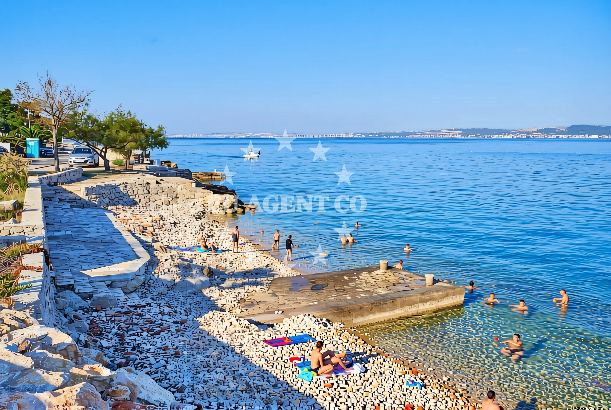 Beach facilities and surroundings at Kukljica (Ugljan): beaches and coves (17) in Kukljica (Ugljan)