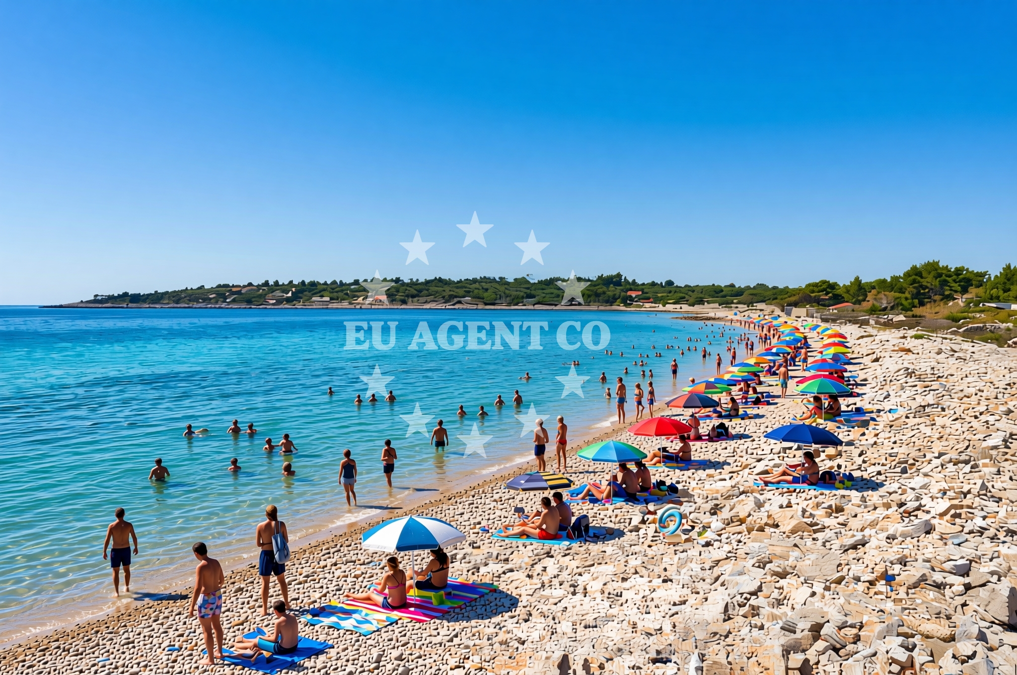 Additional view of Kuknara, Drvenik Mali (Drvenik Mali) Beach in Kuknara
