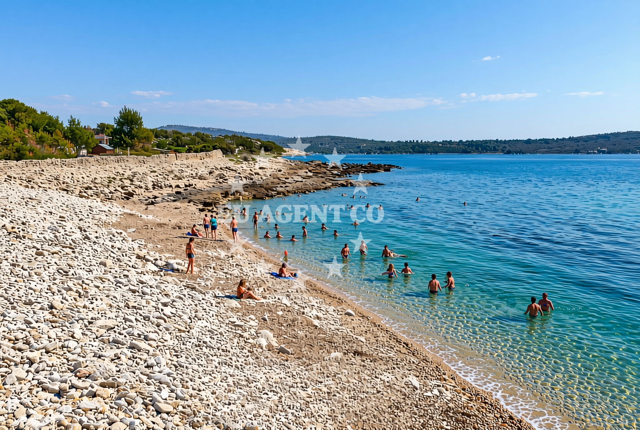 Additional view of Kuknara, Drvenik Mali (Drvenik Mali) Beach in Kuknara