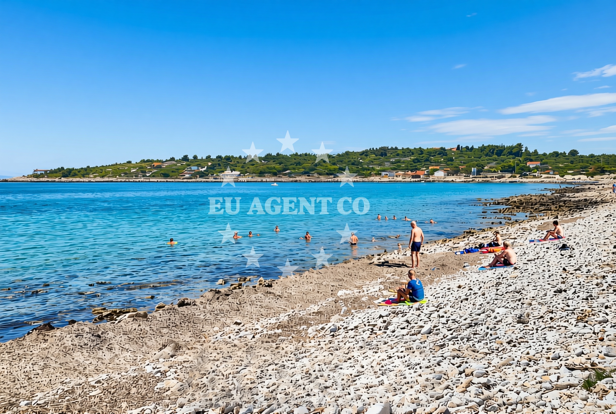 Additional view of Kuknara, Drvenik Mali (Drvenik Mali) Beach in Kuknara